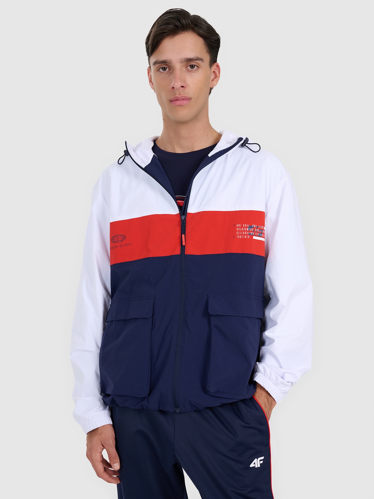 Чоловіча демісезонна куртка - темно-синя