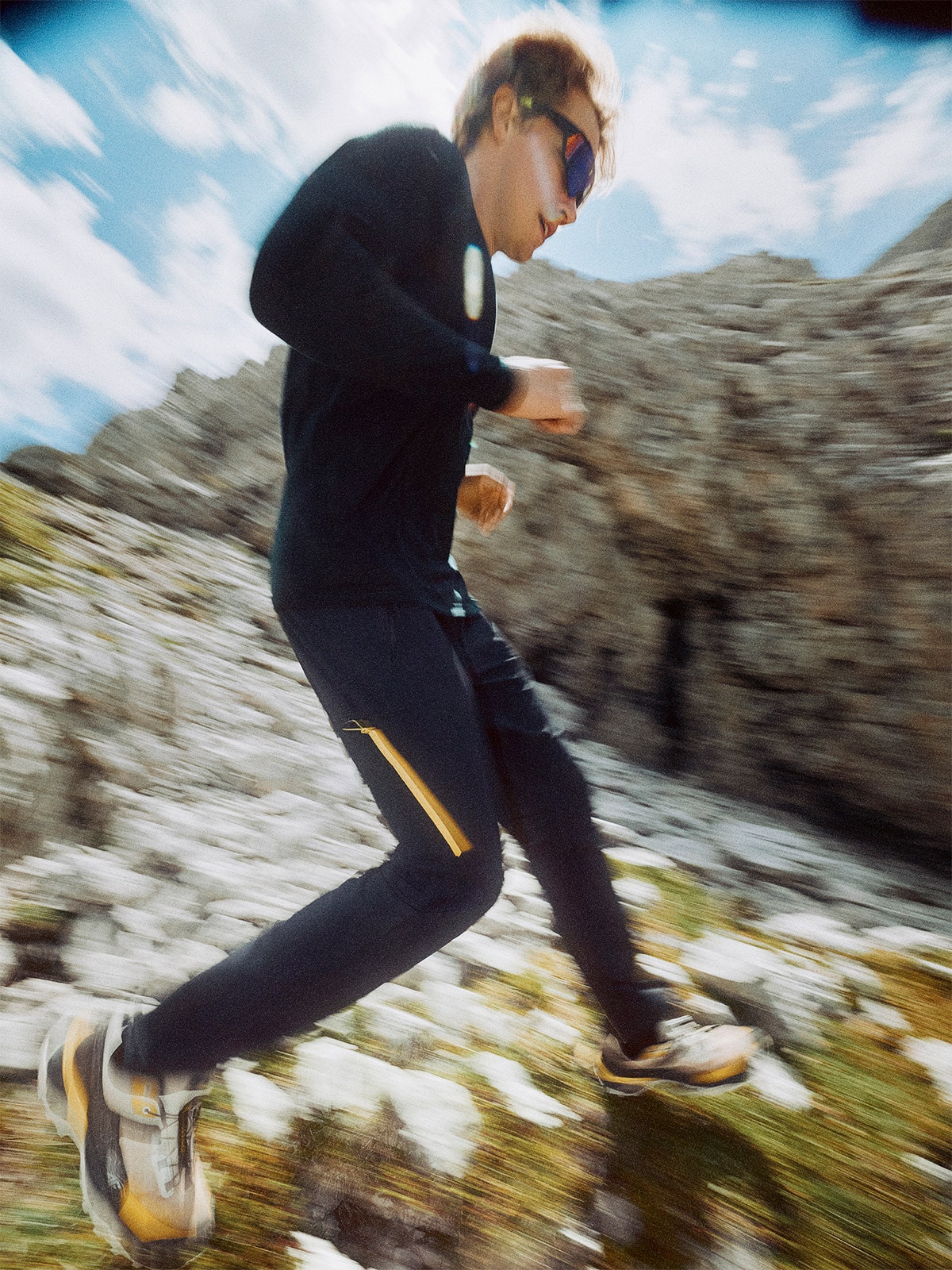 Чоловічі трекінгові штани - чорні