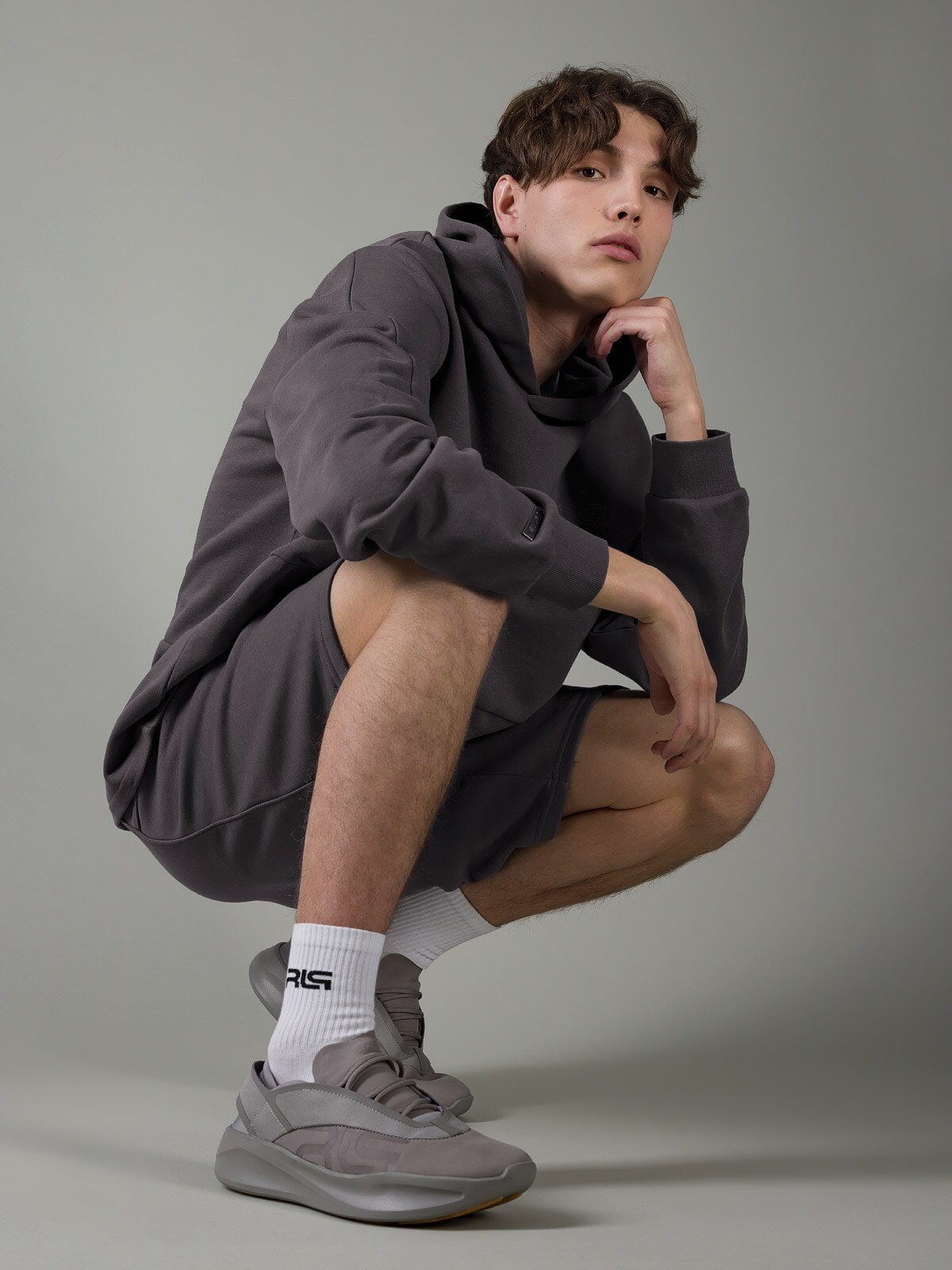 Шкіряні кросівки lifestyle uniseks 4F x Robert Lewandowski