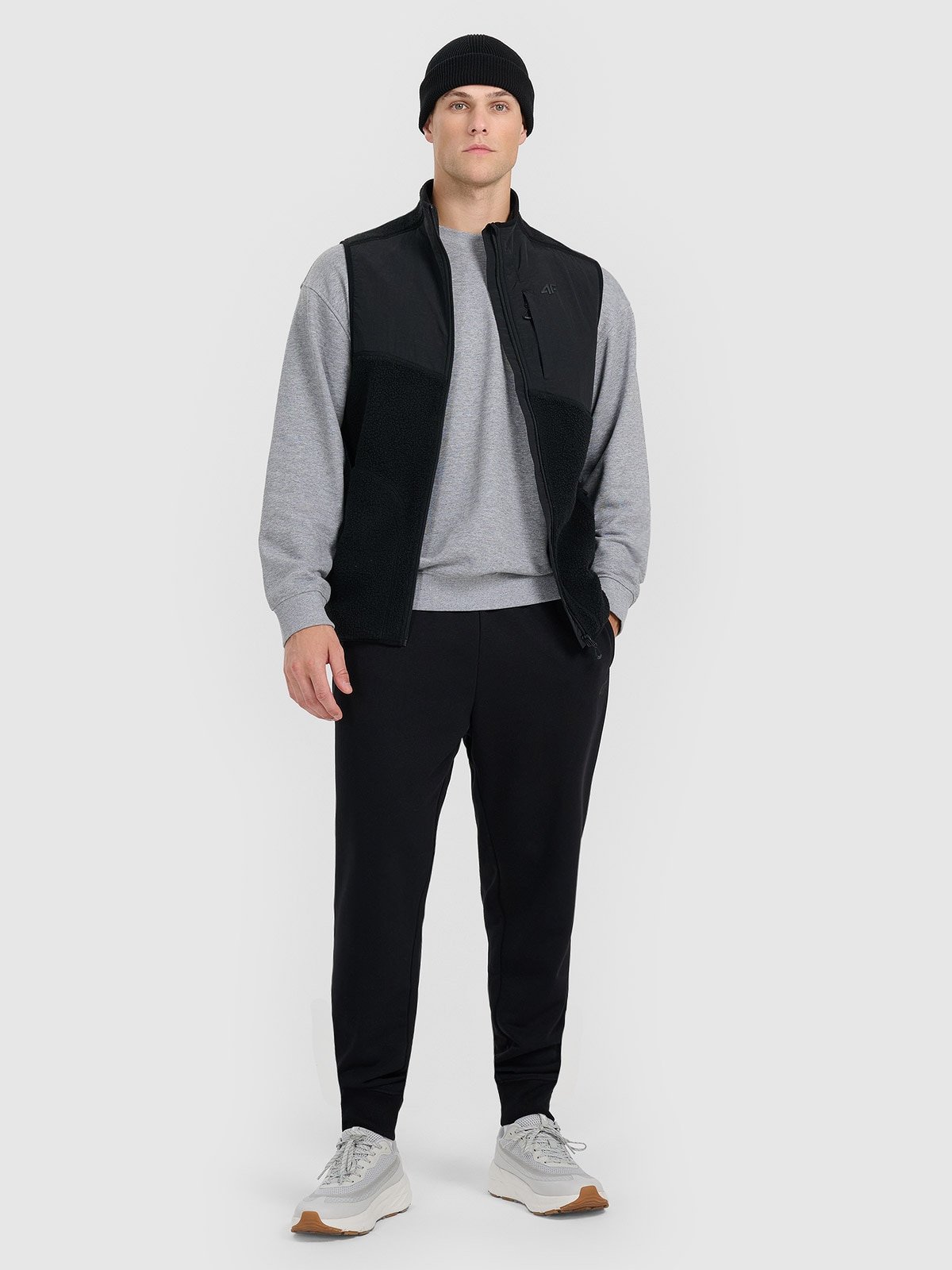 Чоловічі спортивні штани джогери - чорні