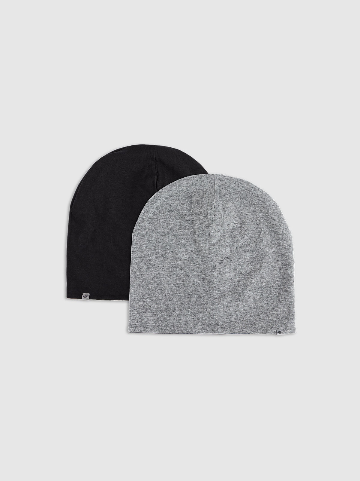 Дитяча двостороння шапка-біні - сіра