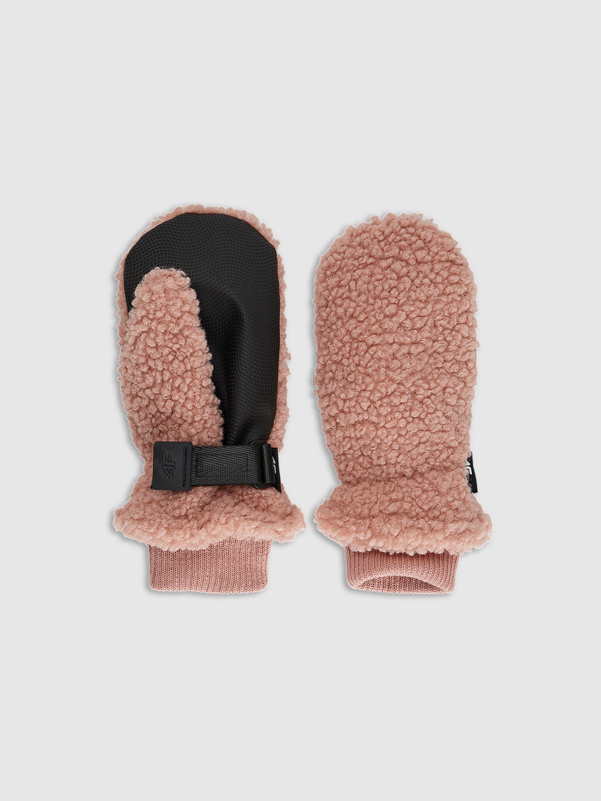 Дитячі рукавички-мітенки - рожеві