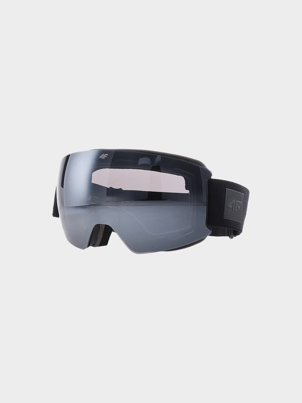 Лижні окуляри uniseks з дзеркальним покриттям - чорний