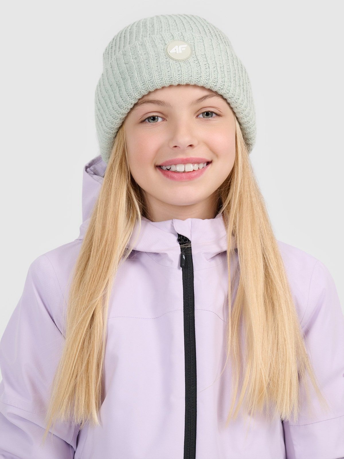 Дівоча шапка-біні - бірюзова