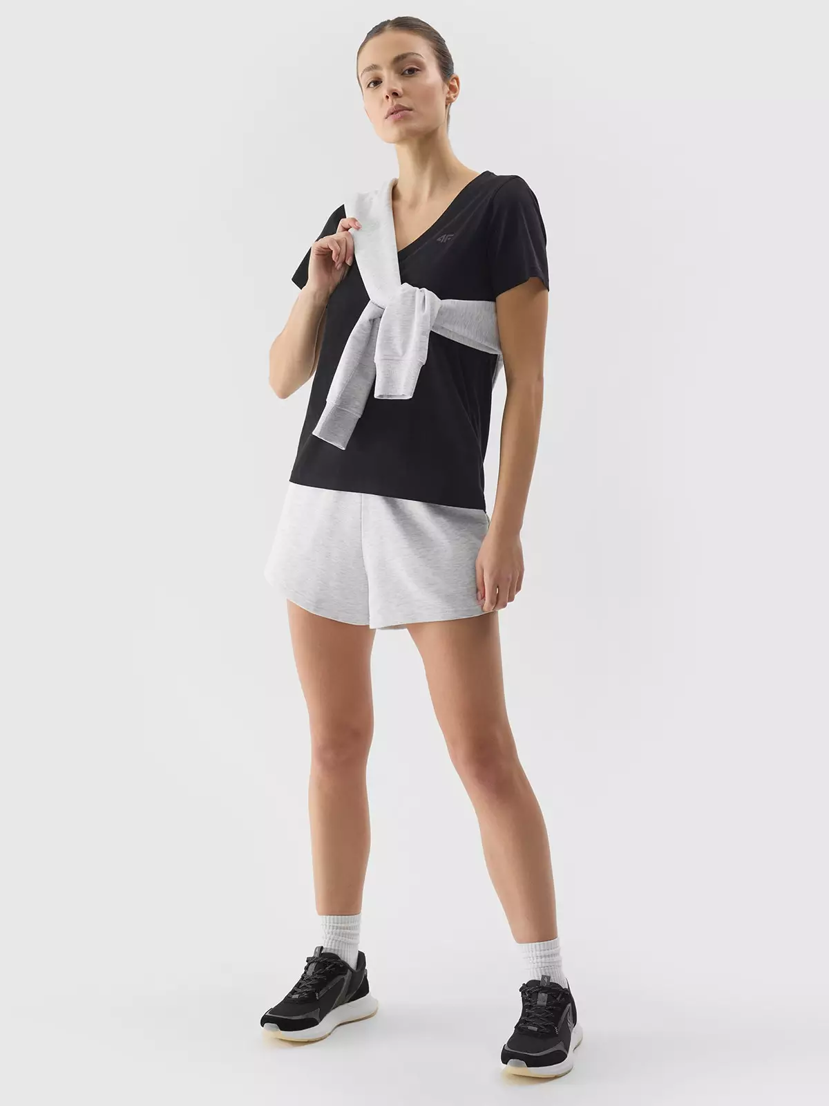 Жіночі спортивні шорти - сірий