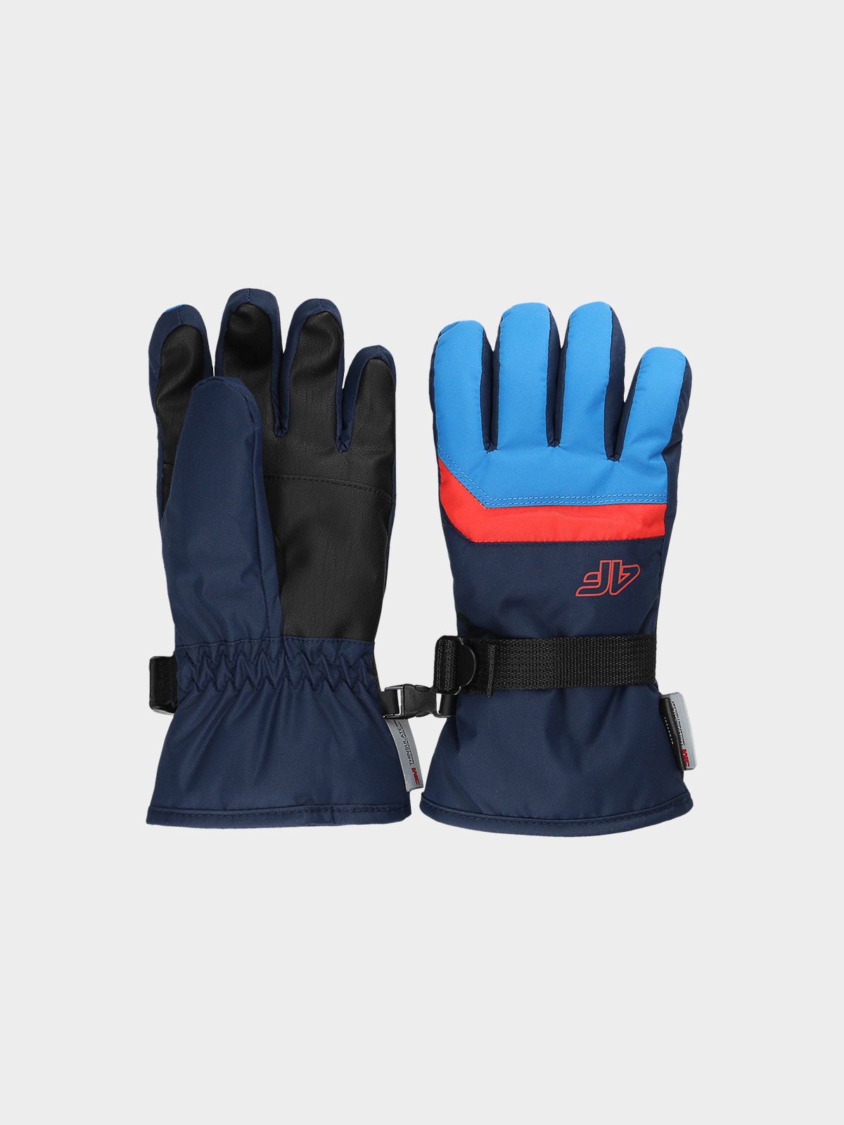 Лижні рукавиці для хлопчиків - блакитний