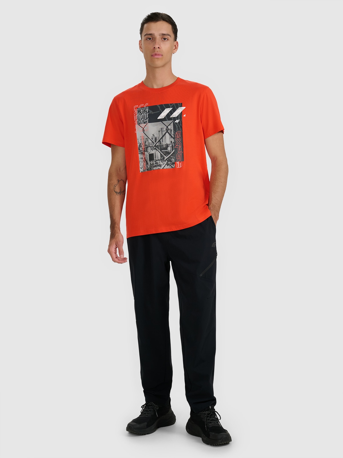 Чоловічі повсякденні штани - чорні