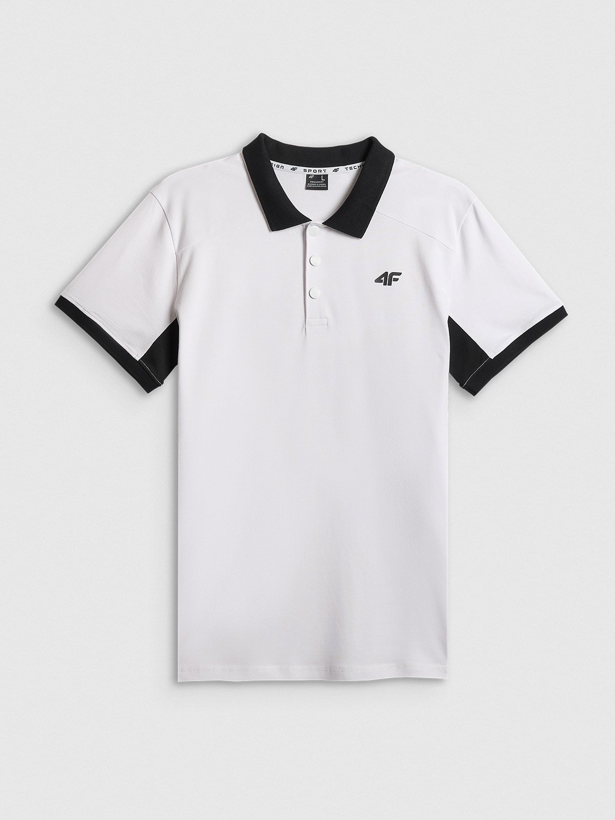Чоловіча поло regular - білий