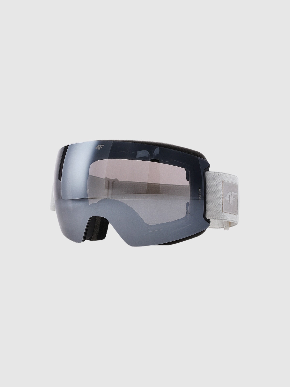 Лижні окуляри uniseks з дзеркальним покриттям - білий