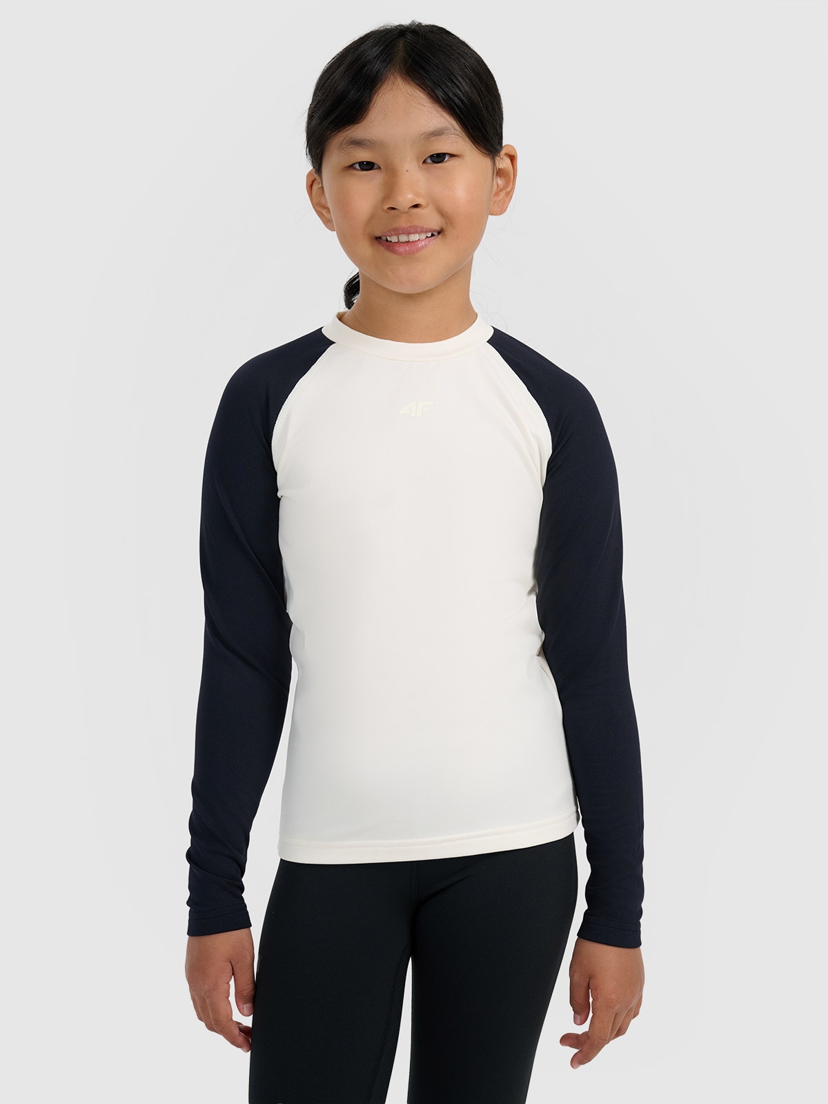 Дитяча термобілизна начісна (верх) - біла