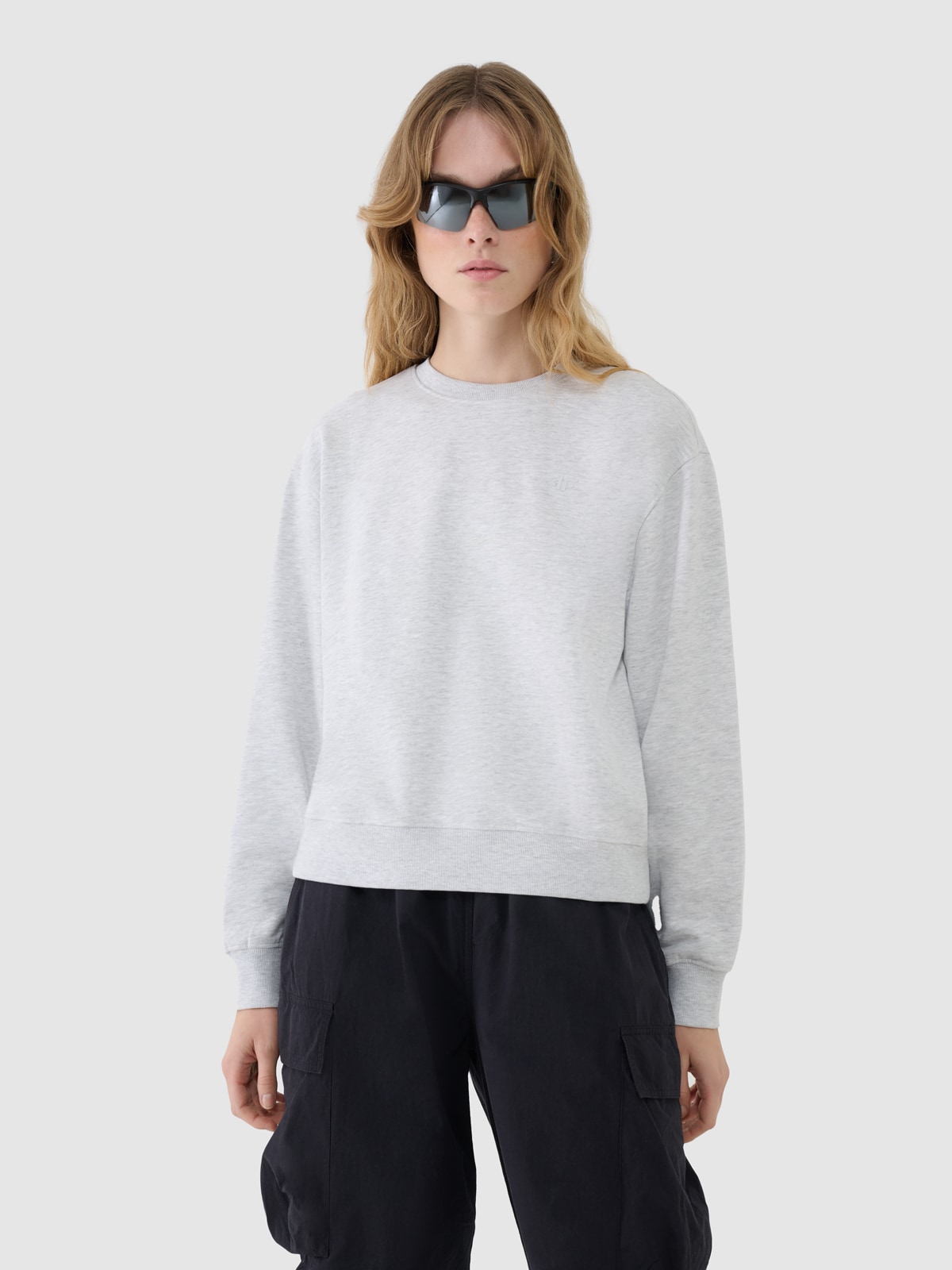 Жіночий спортивний світшот - сірий