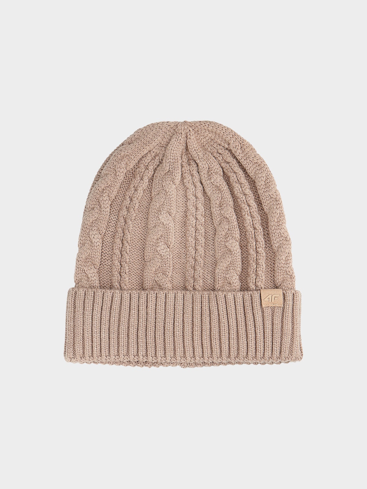 Жіноча зимова шапка - коричневий