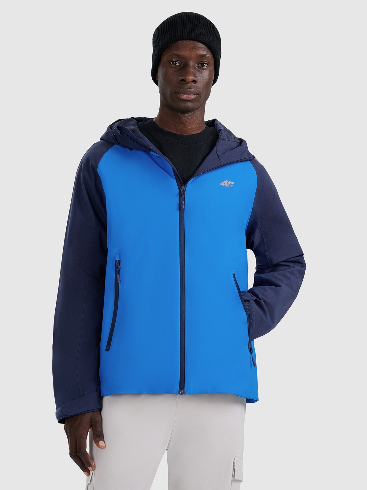 Демісезонна куртка мембрана 5000 чоловіча - темно-синя