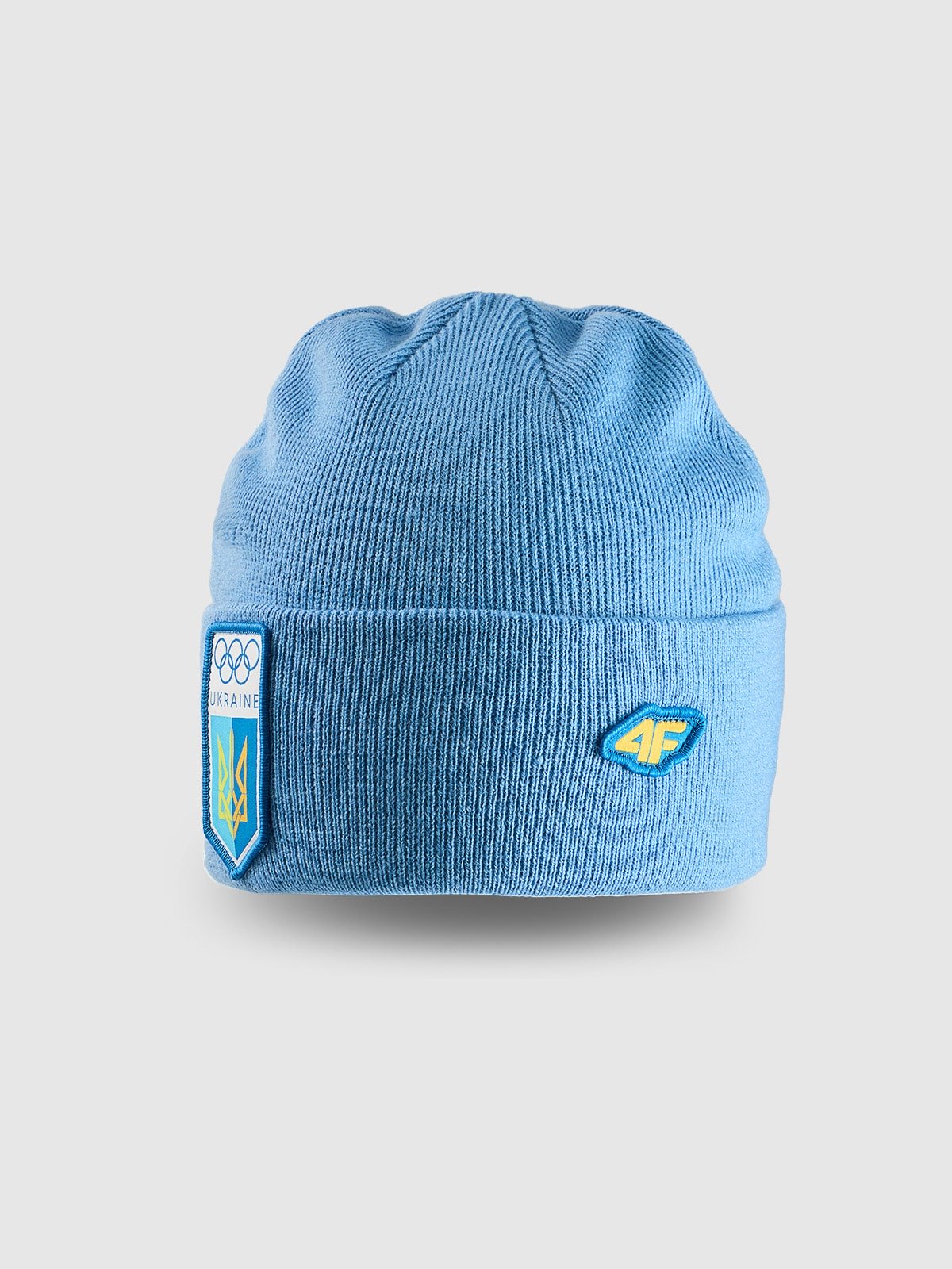 Milano-Cortina/Україна - зимова шапка-біні - бірюзова