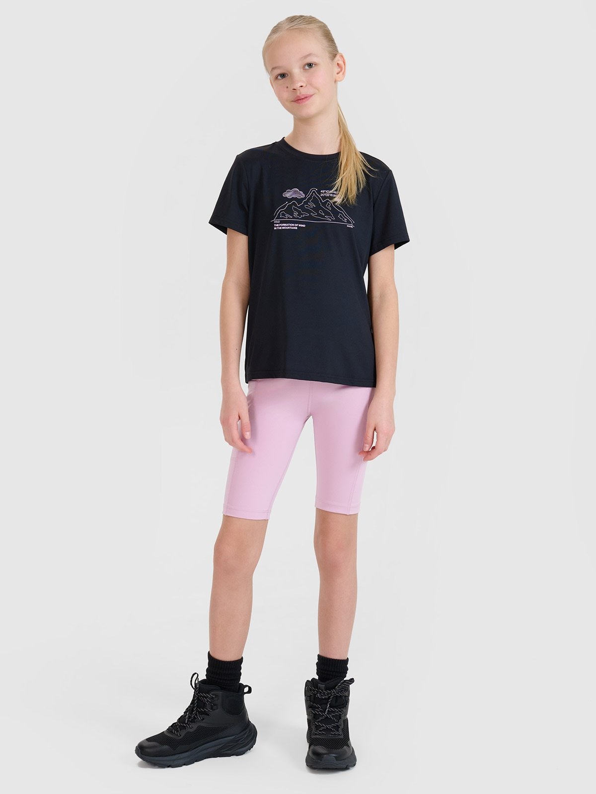 Трекінгові велосипедки швидковисихаючі дівчачі - рожеві