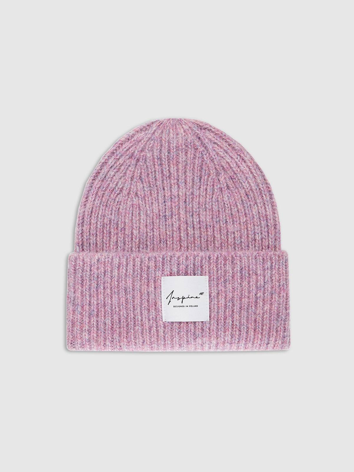 Жіноча зимова шапка - рожева