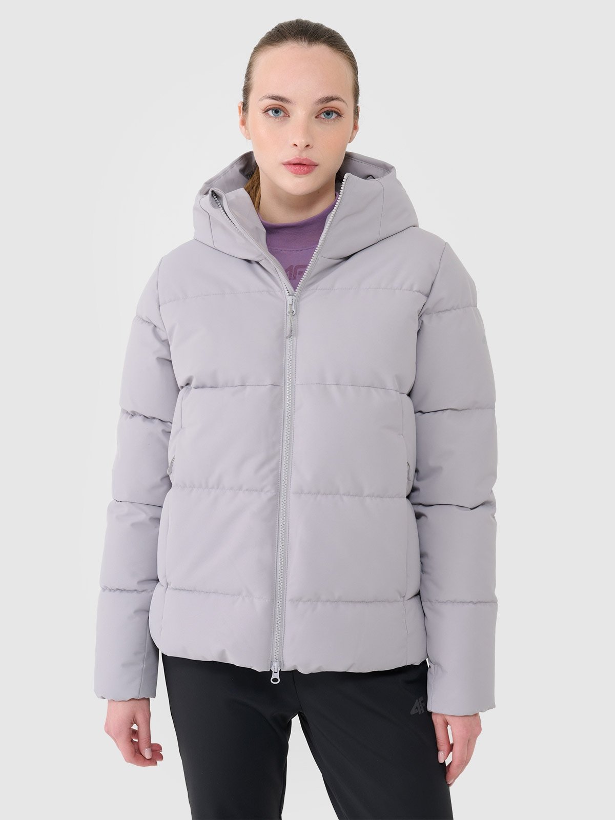 Жіноча гірськолижна куртка мембрана NeoDry 5000 - сірий