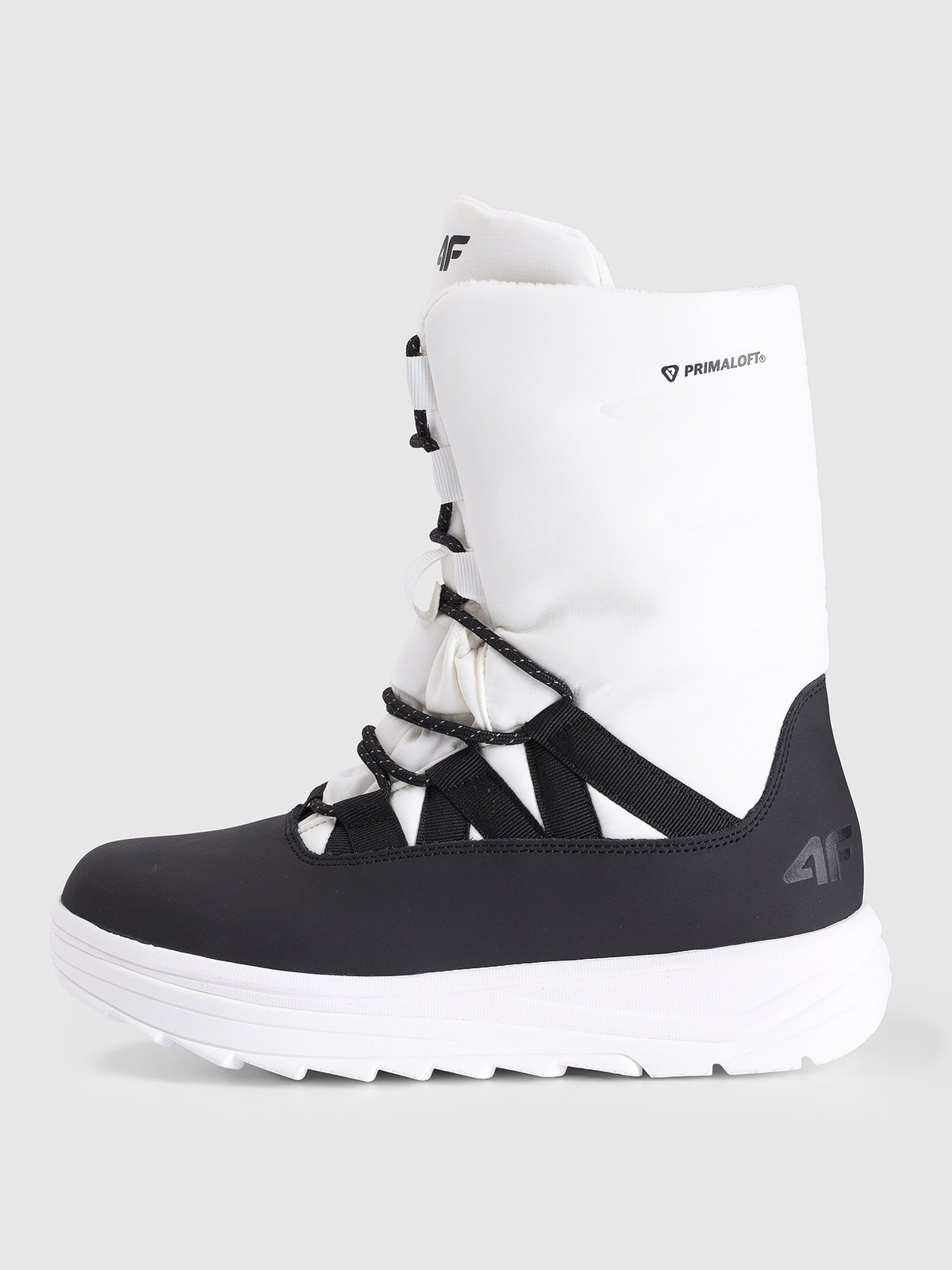 Зимові черевики-дутики INUA з утеплювачем Primaloft жіночі - білі