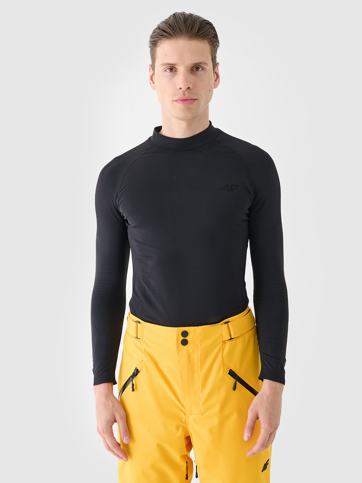 Чоловіча безшовна термоактивна білизна (верх) - чорний