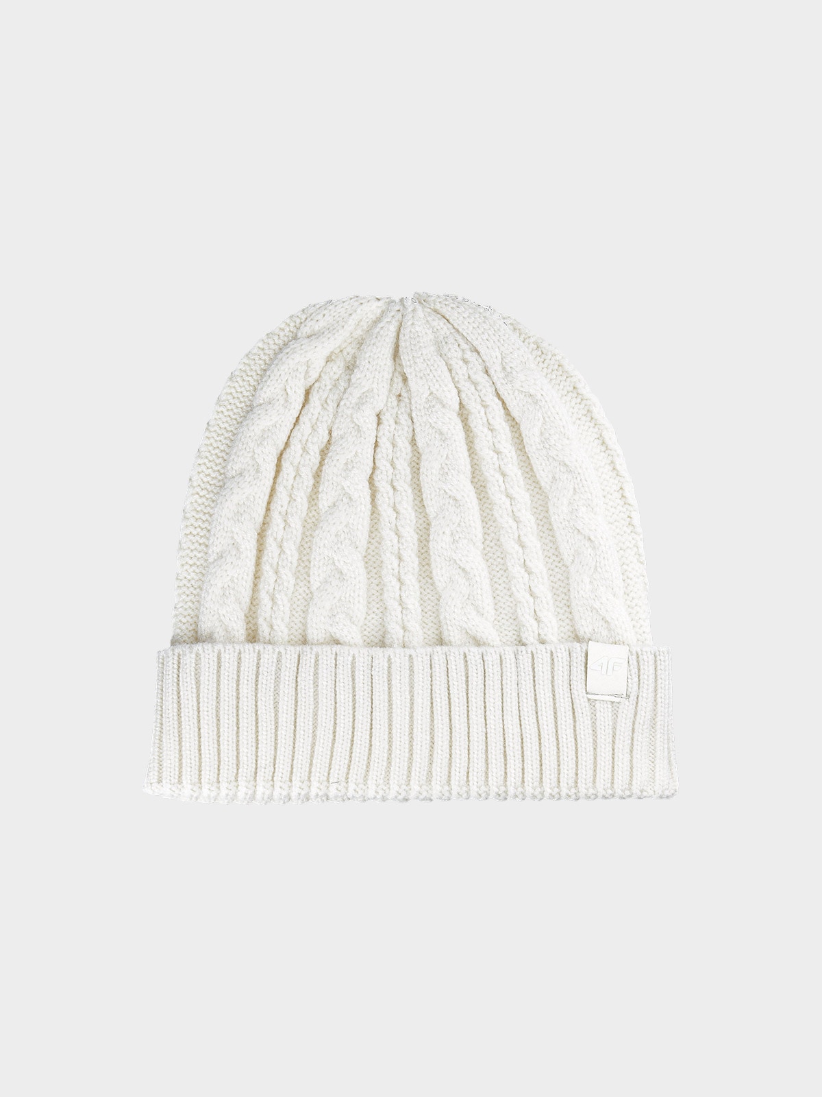 Жіноча зимова шапка - білий