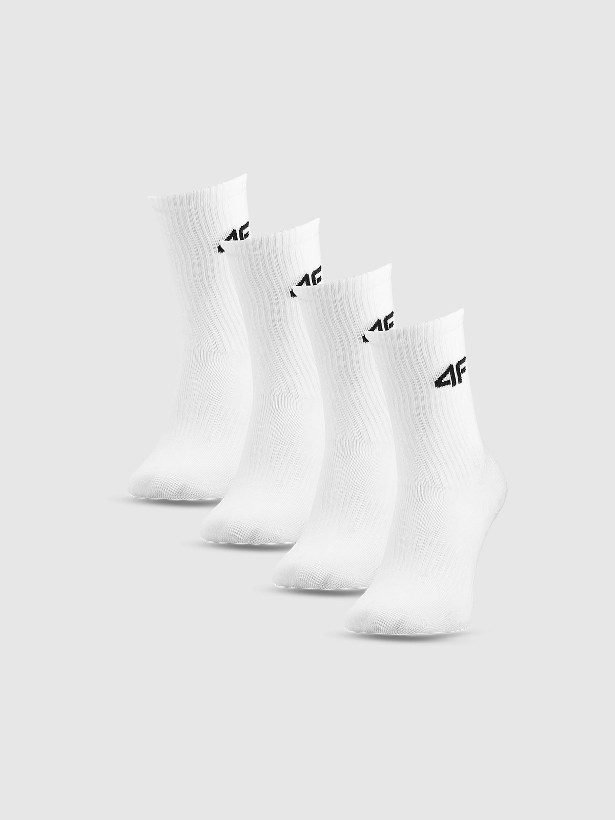 Шкарпетки casual за кісточку (4-pack) для хлопчиків - білі