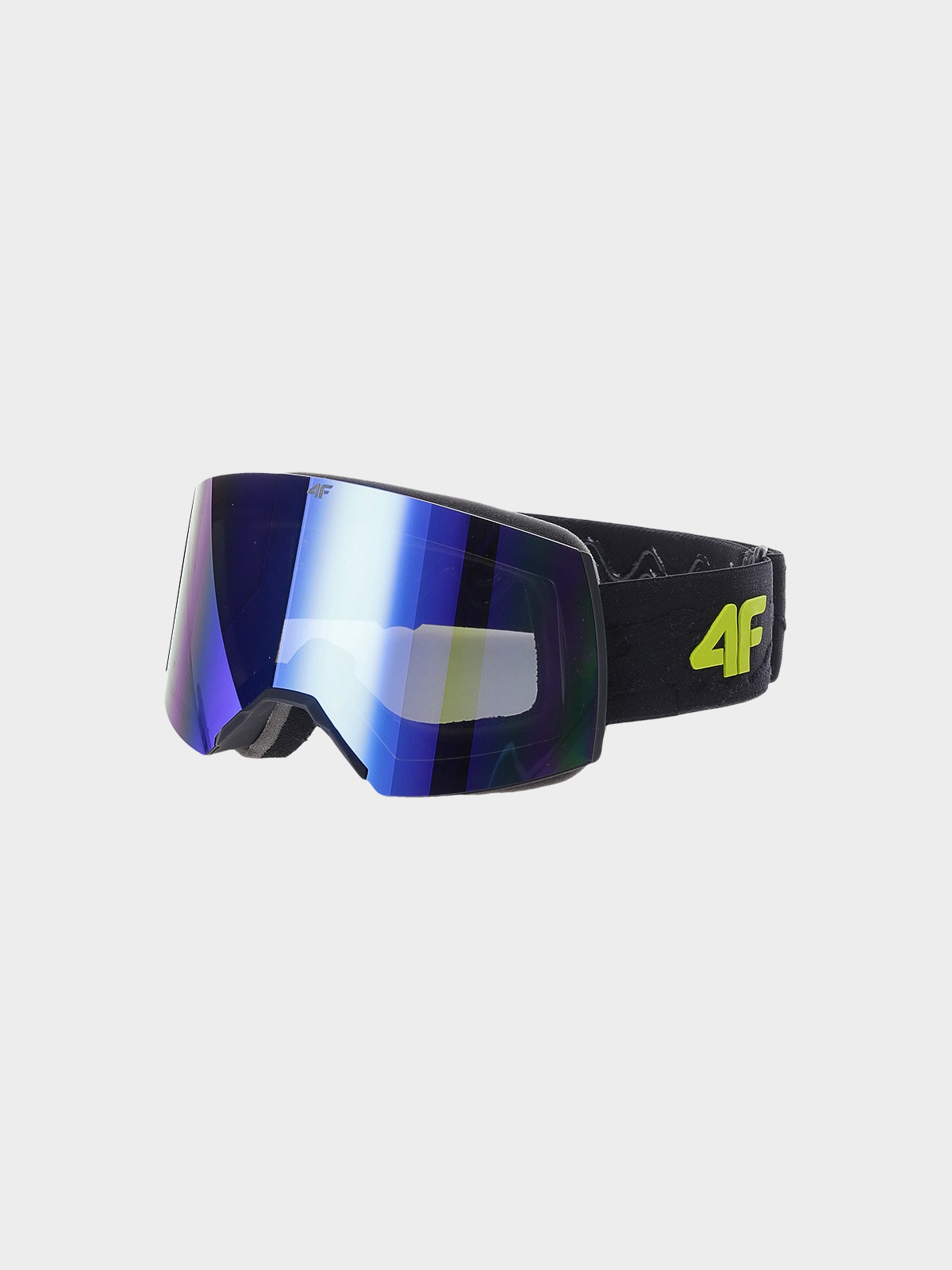Гірськолижні окуляри з різнокольоровим покриттям для хлопчиків - чорний