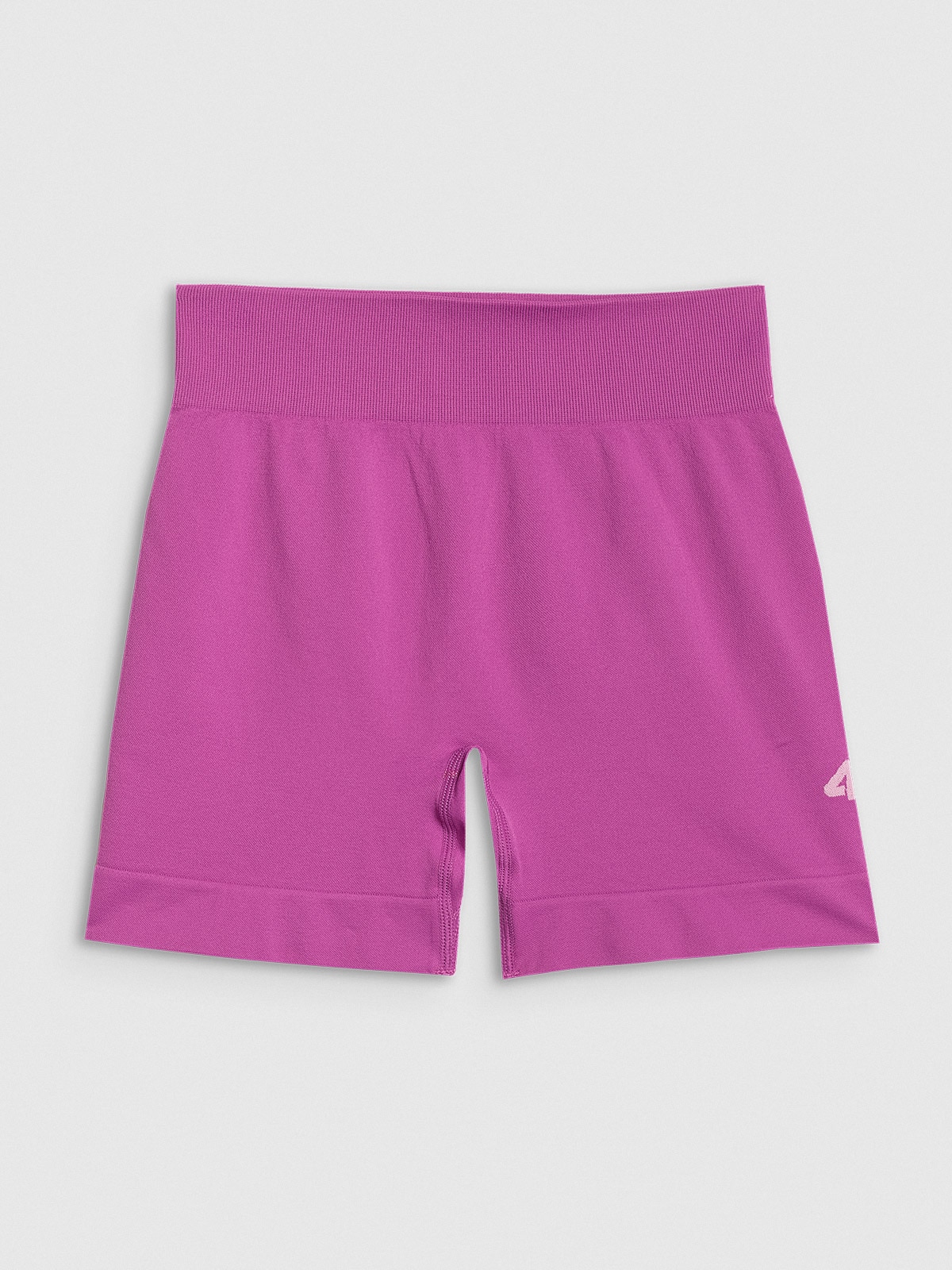 Короткі безшовні спортивні легінси для дівчаток - рожеві