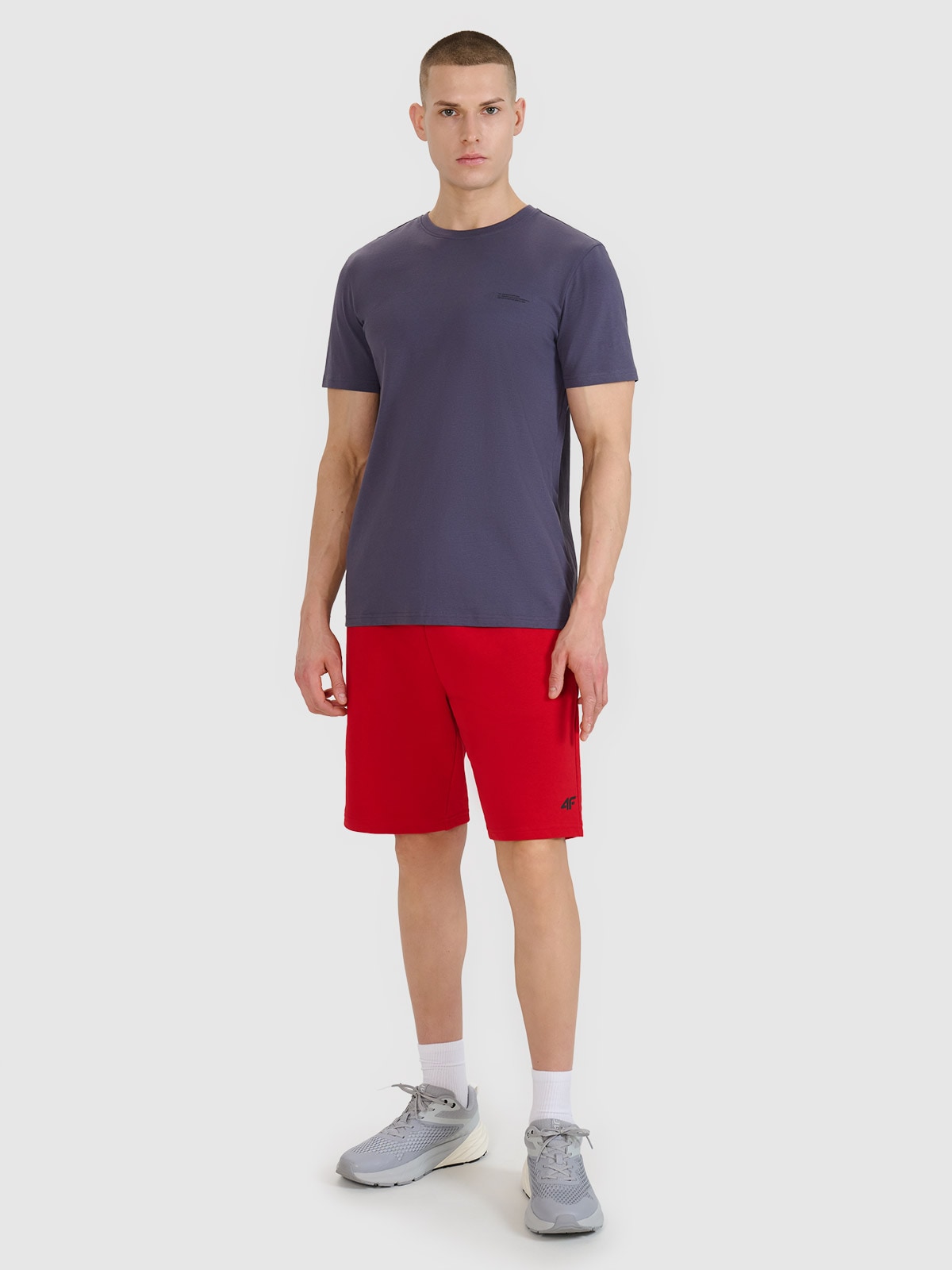 Чоловічі спортивні шорти regular - червоний