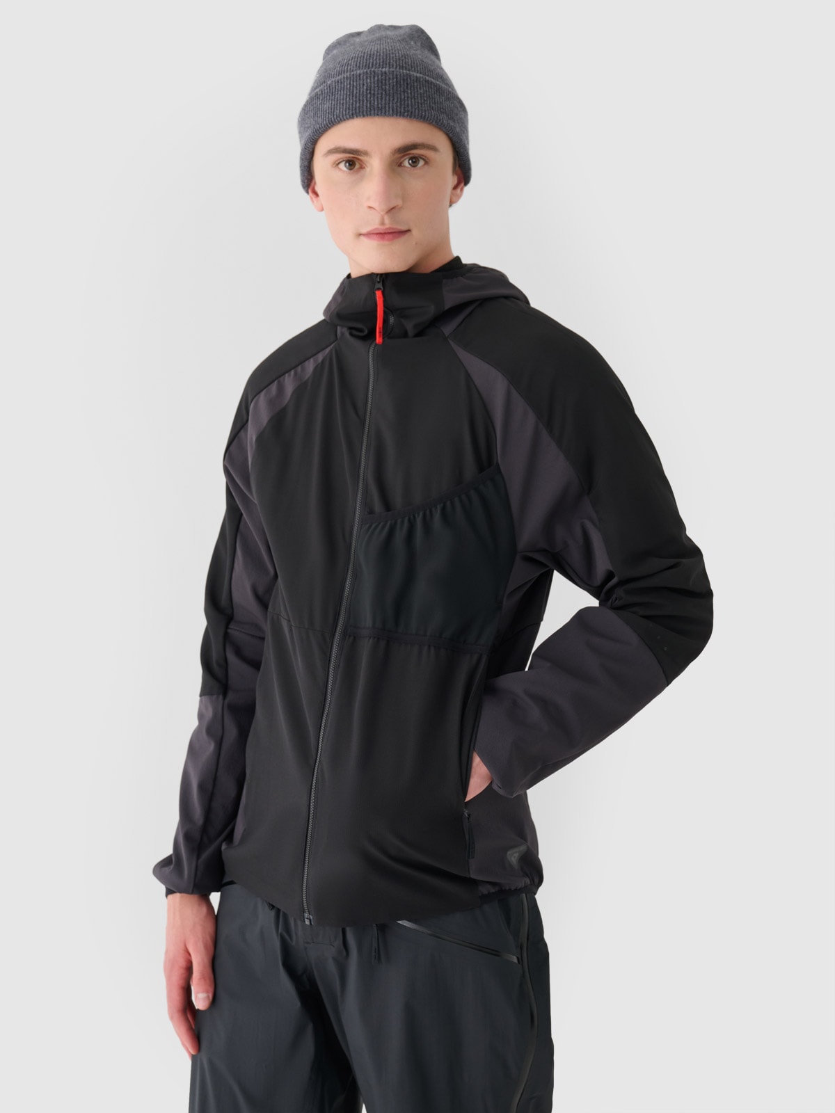 Чоловіча трекінгова куртка Primaloft Active - чорний