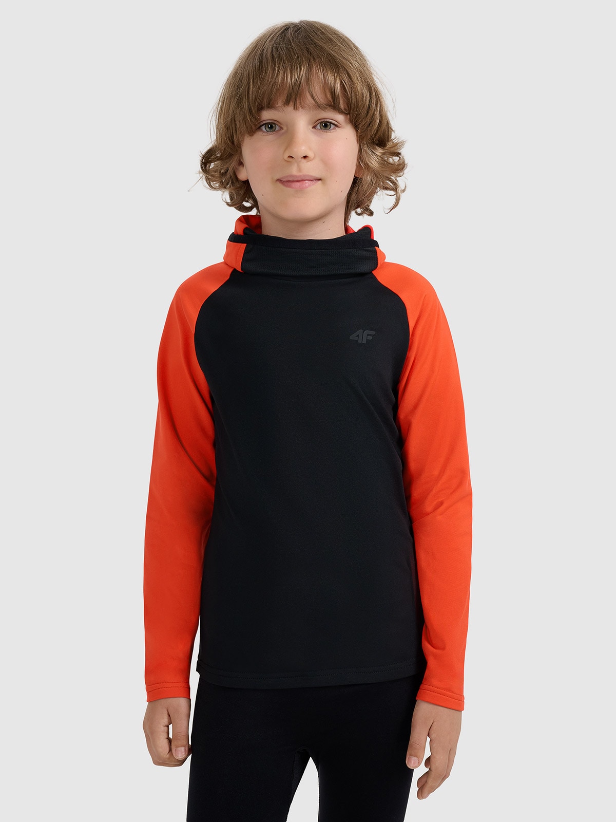 Дитяча термобілизна начісна (верх) - чорна