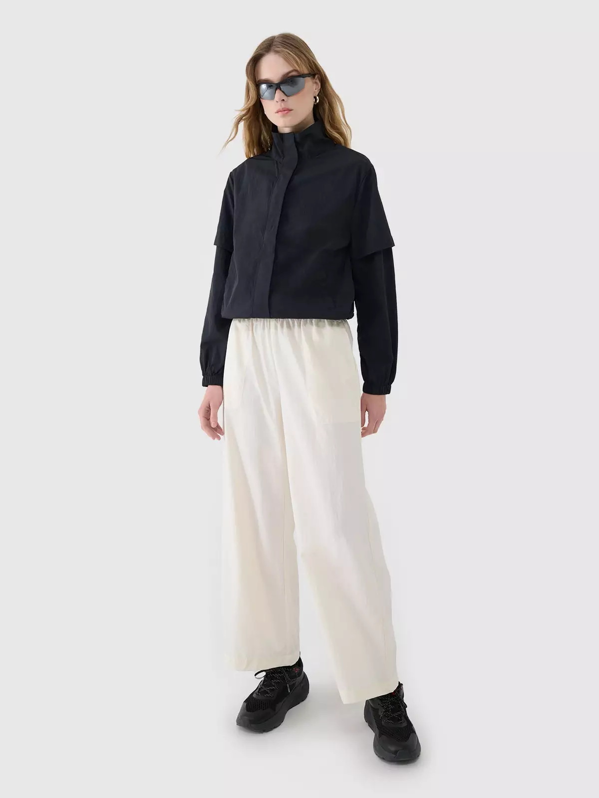 Жіноча перехідна куртка - чорний