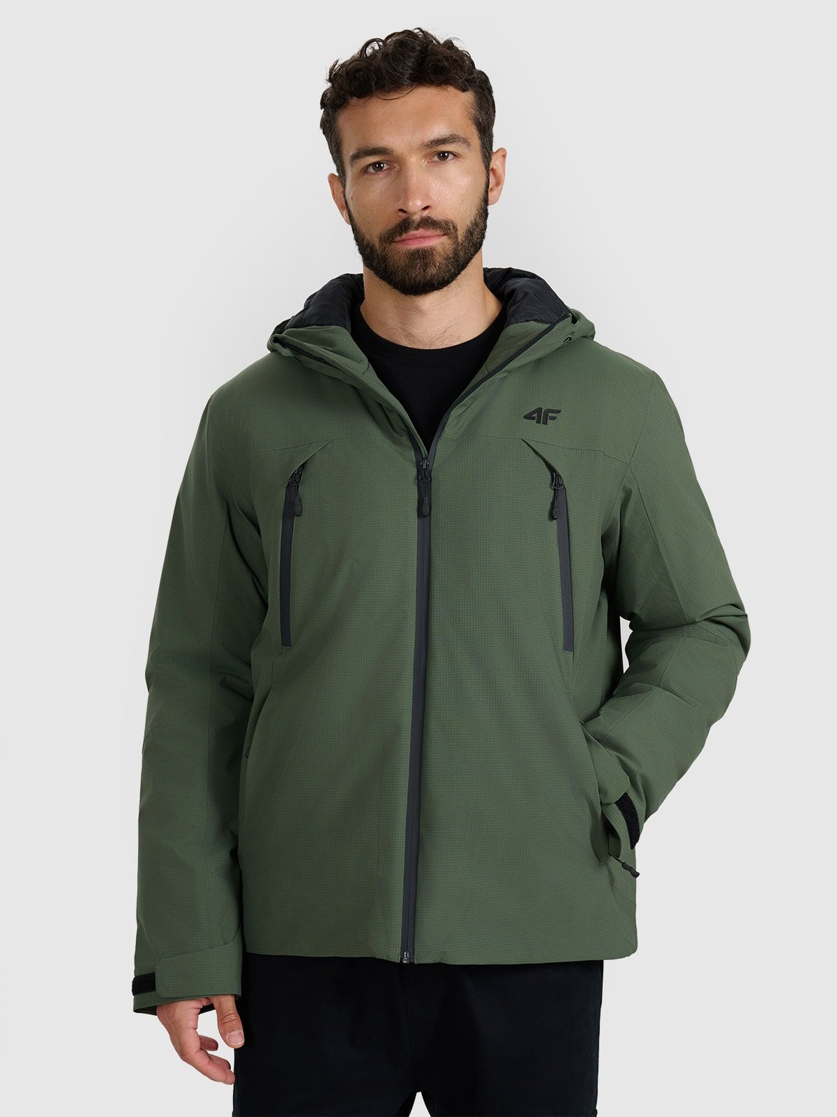 Чоловіча демісезонна куртка мембрана 10000 - зелена