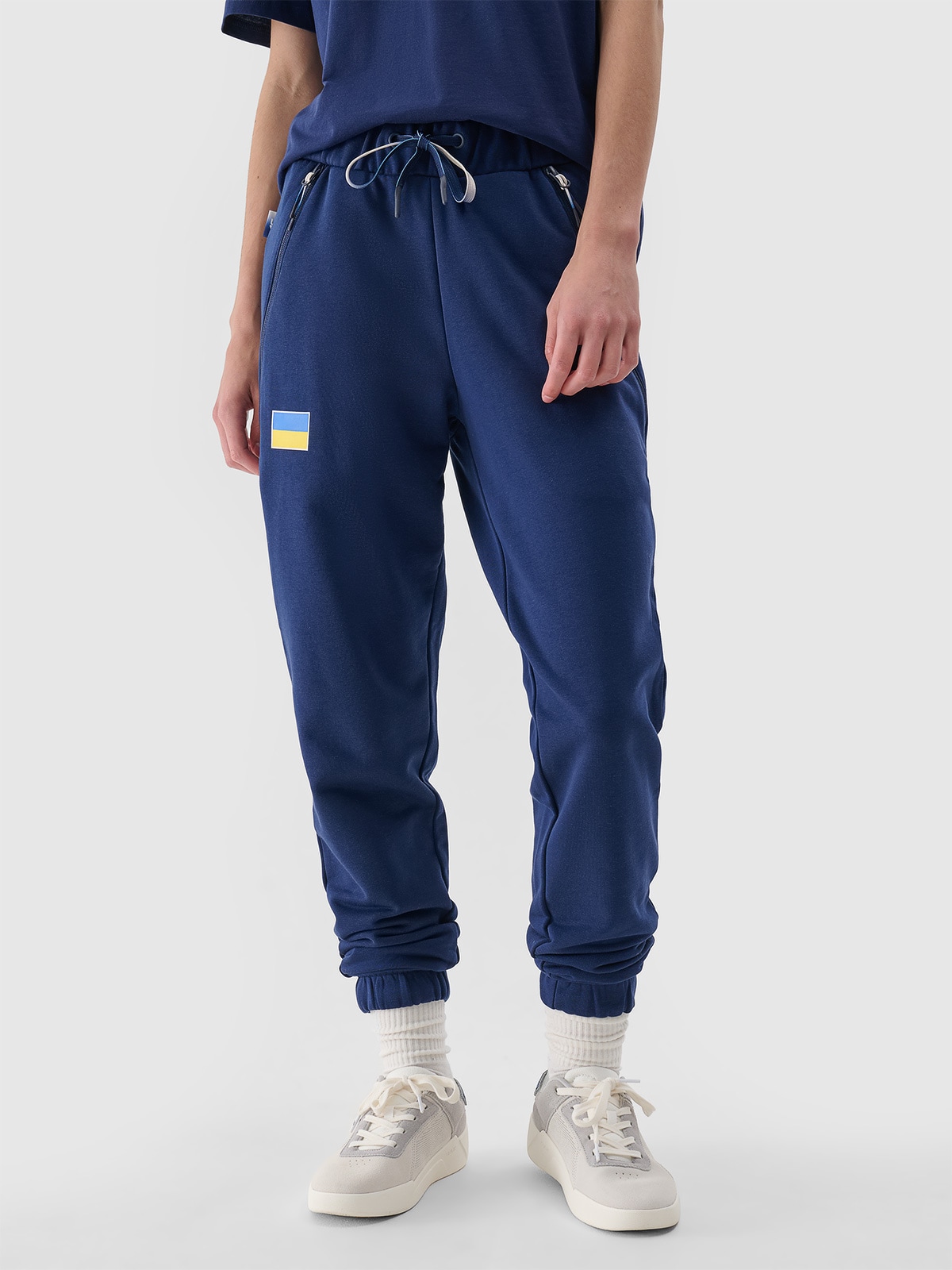 Париж/Україна - Жіночі спортивні штани джогери - темно-синій