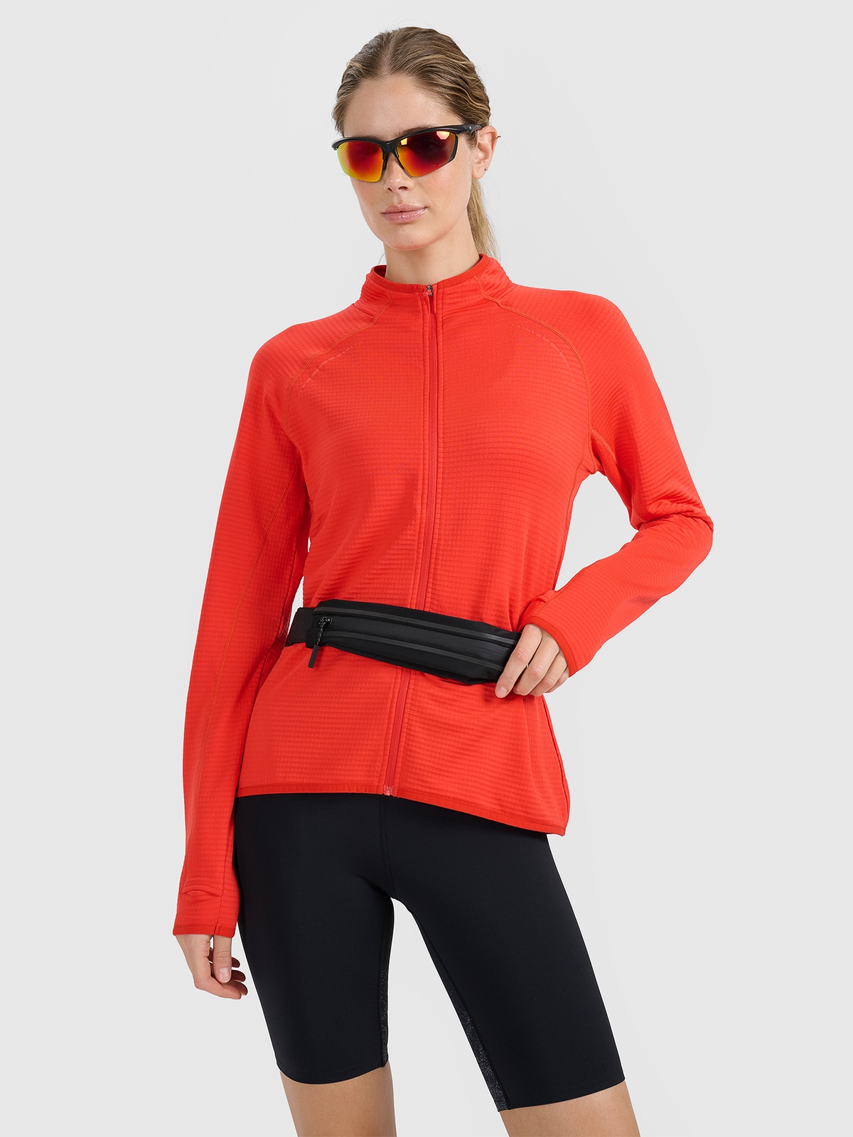 Поясна сумка для бігу - чорна