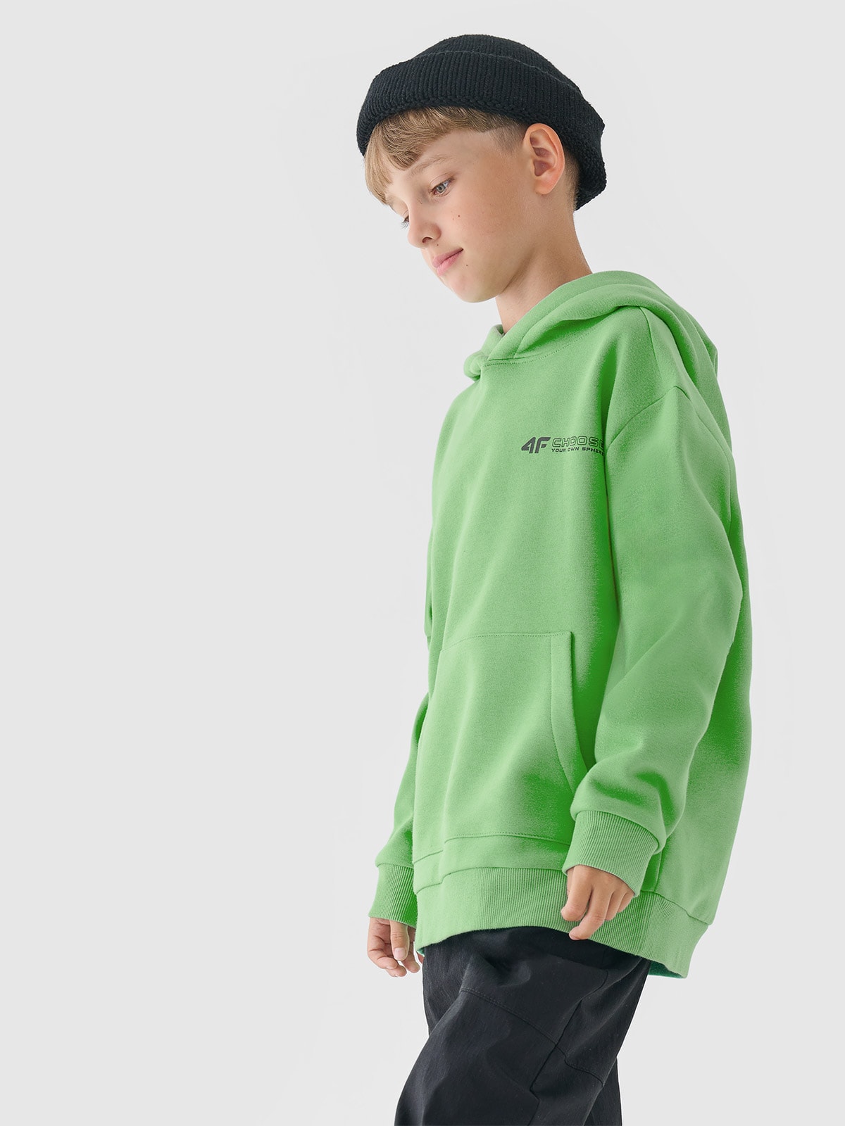 Спортивне худі для хлопчиків - зелений