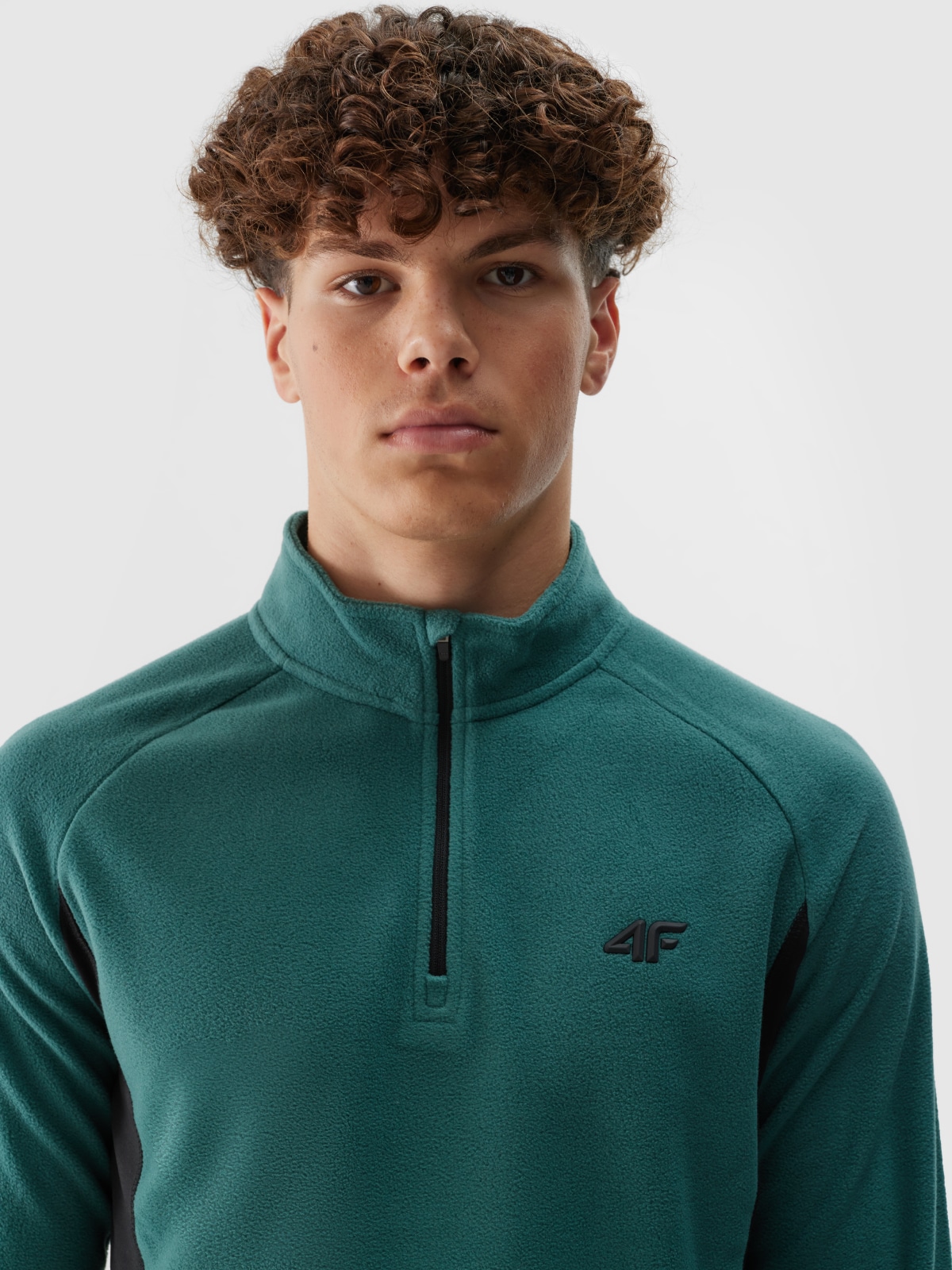 Чоловіча термоактивна флісова білизна (верх) - бірюзовий