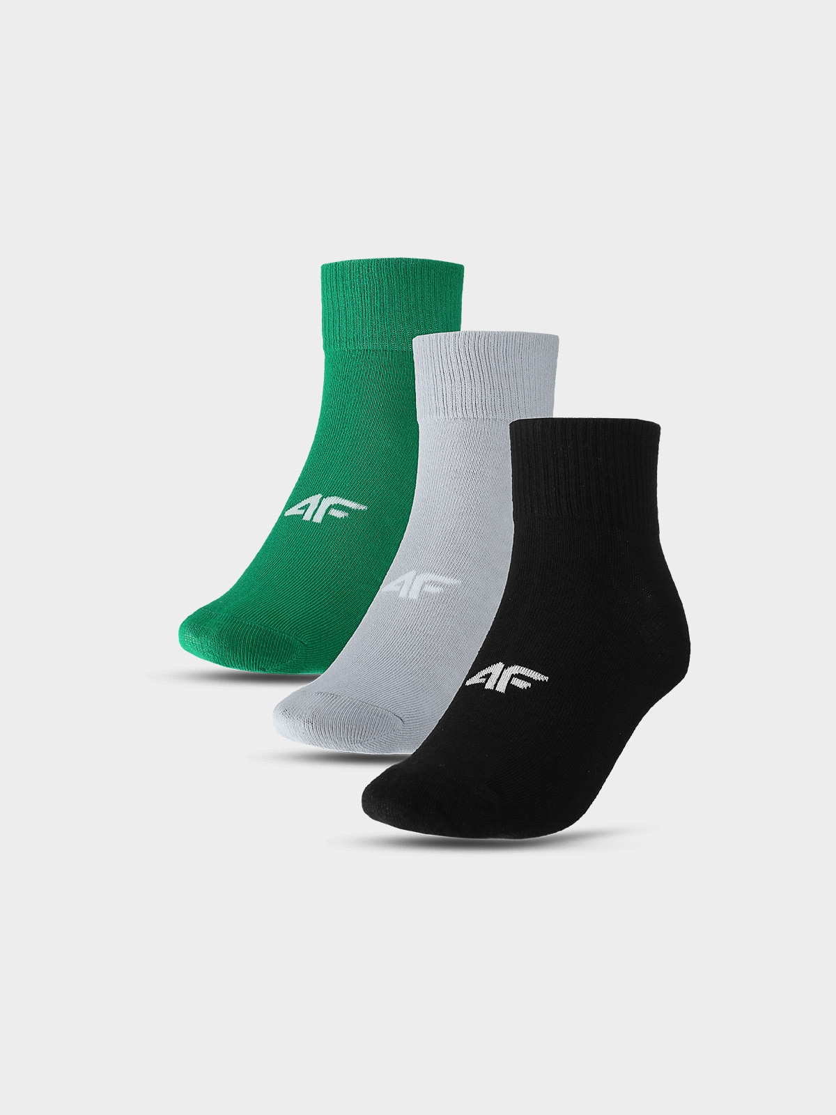 Чоловічі шкарпетки casual вище щиколотки (3 пари) - різнокольоровий