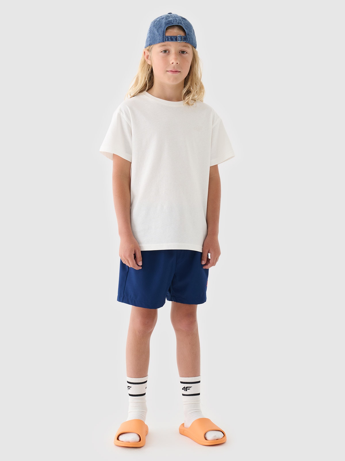 Пляжні бордшорти для хлопчиків - темно-синій