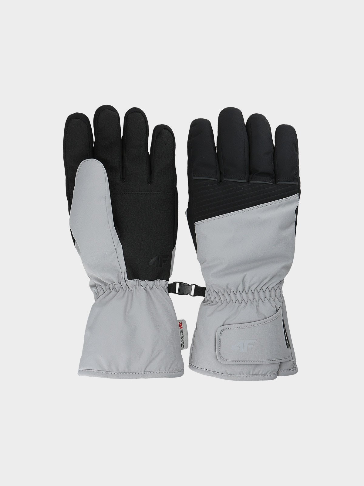 Чоловічі лижні рукавиці Thinsulate - сірий