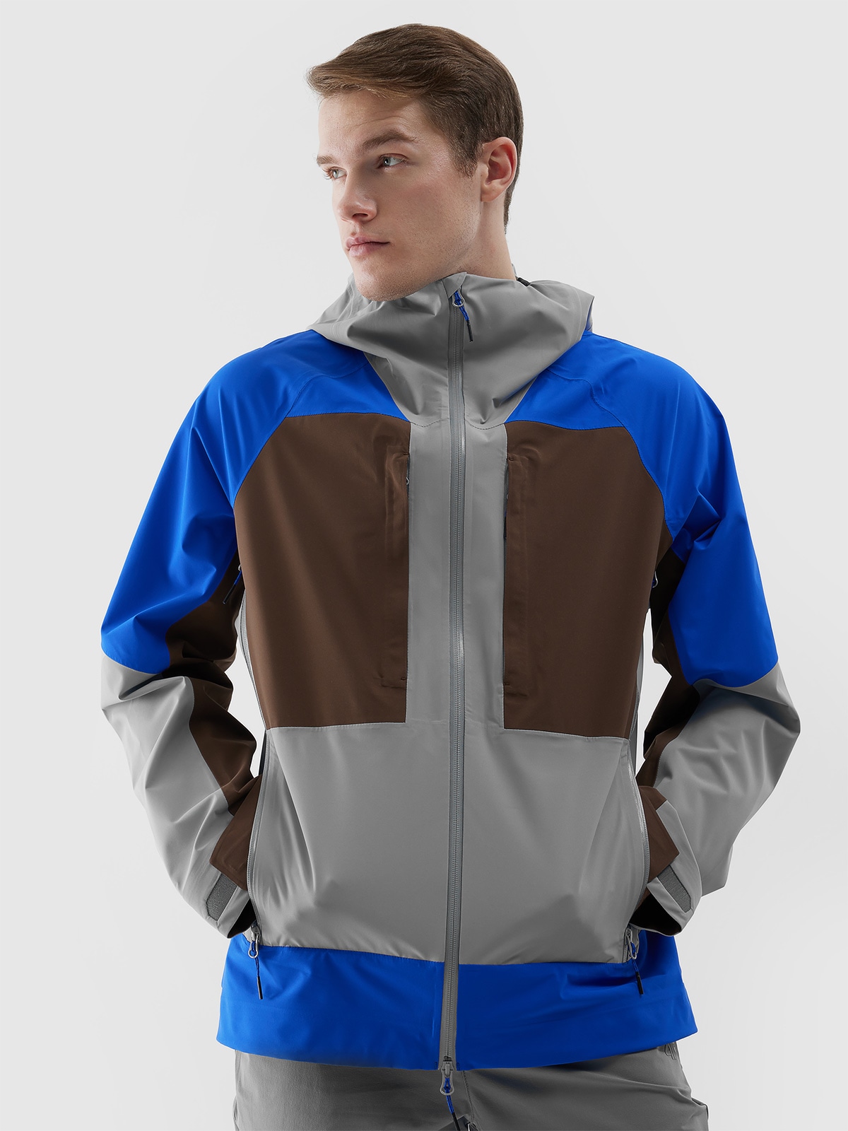 Чоловіча трекінгова водонепроникна куртка мембрана 15000 - різнокольоровий