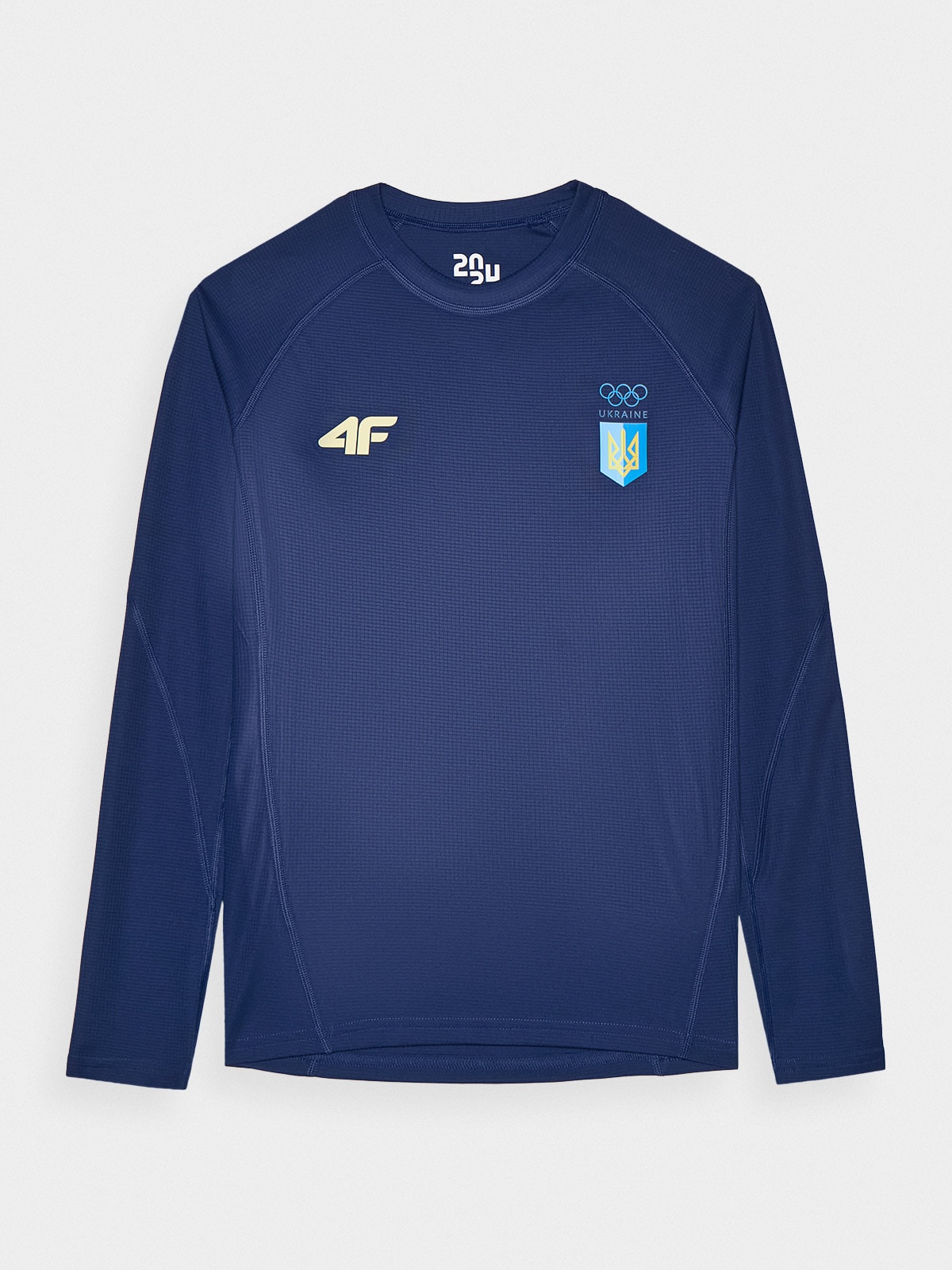 Париж/Україна - Жіночий функціональний лонгслів Polartec Power Dry - темно-синій