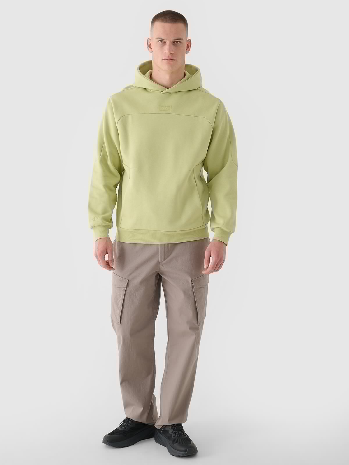 Чоловічі штани casual cargo 4F x Robert Lewandowski - хакі