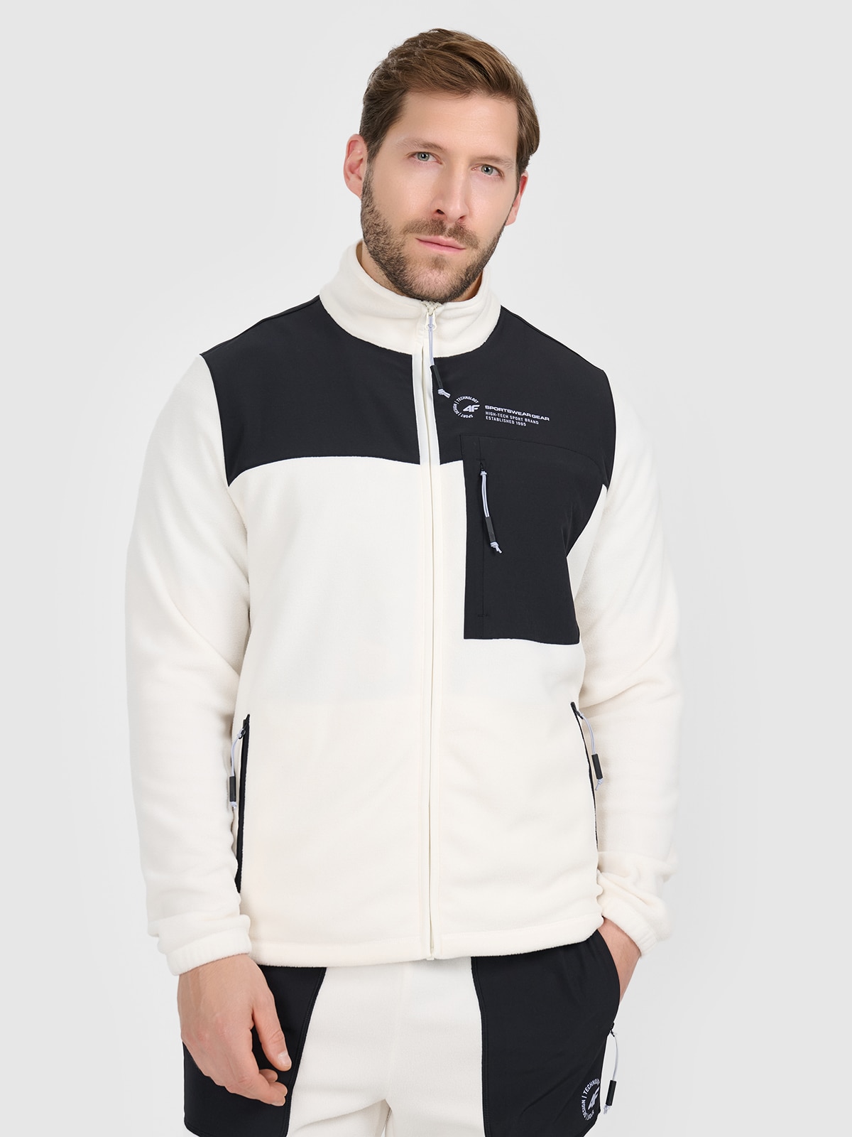 Чоловічий polar regular зі стійкою - бежевий