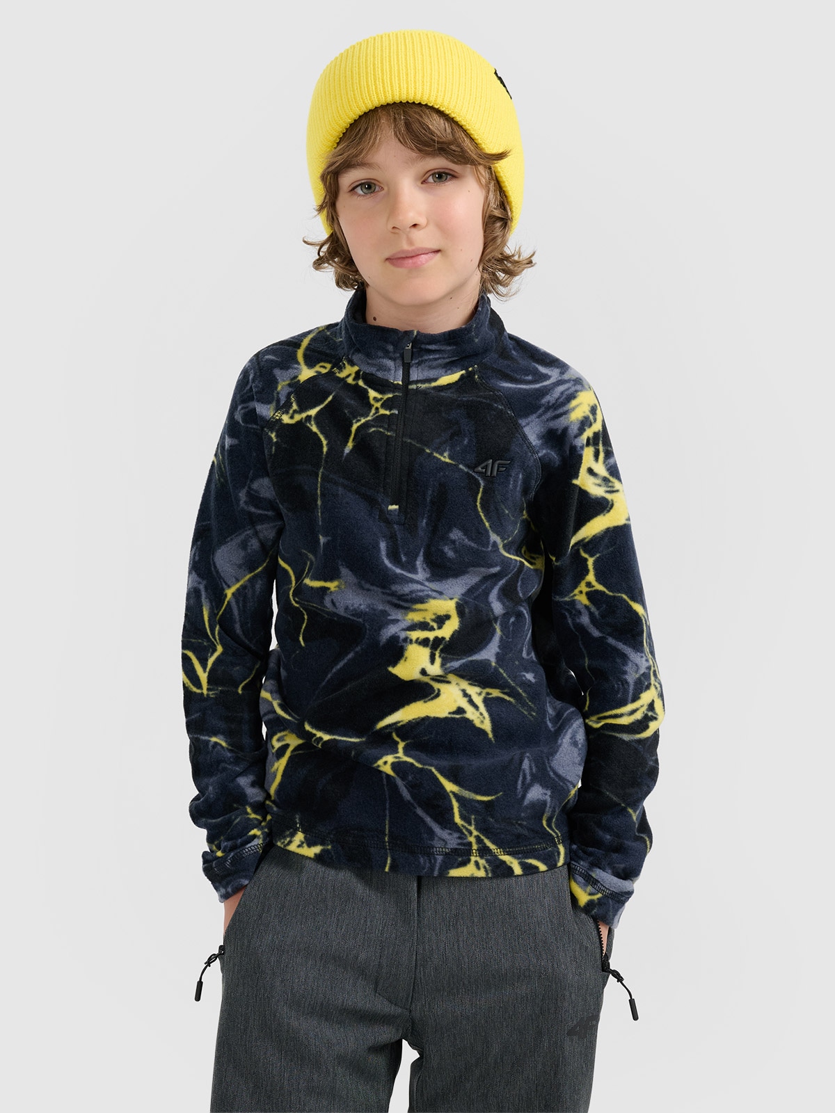 Хлопчача термобілизна флісова (верх) - мультиколор