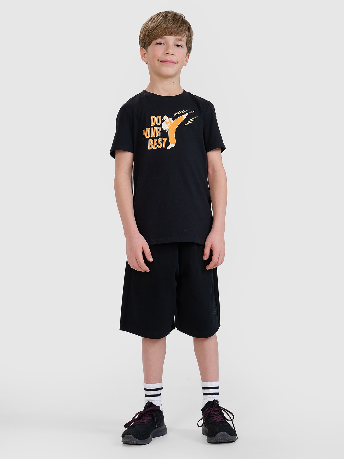 Спортивні шорти для хлопчиків - чорний