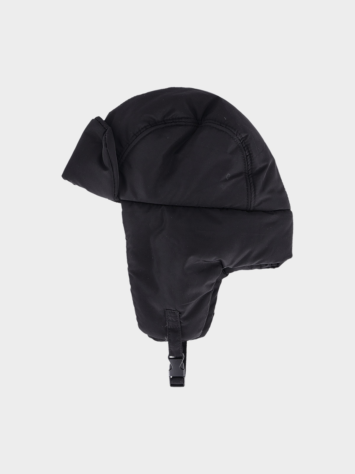 Дитяча зимова шапка-вушанка - чорний