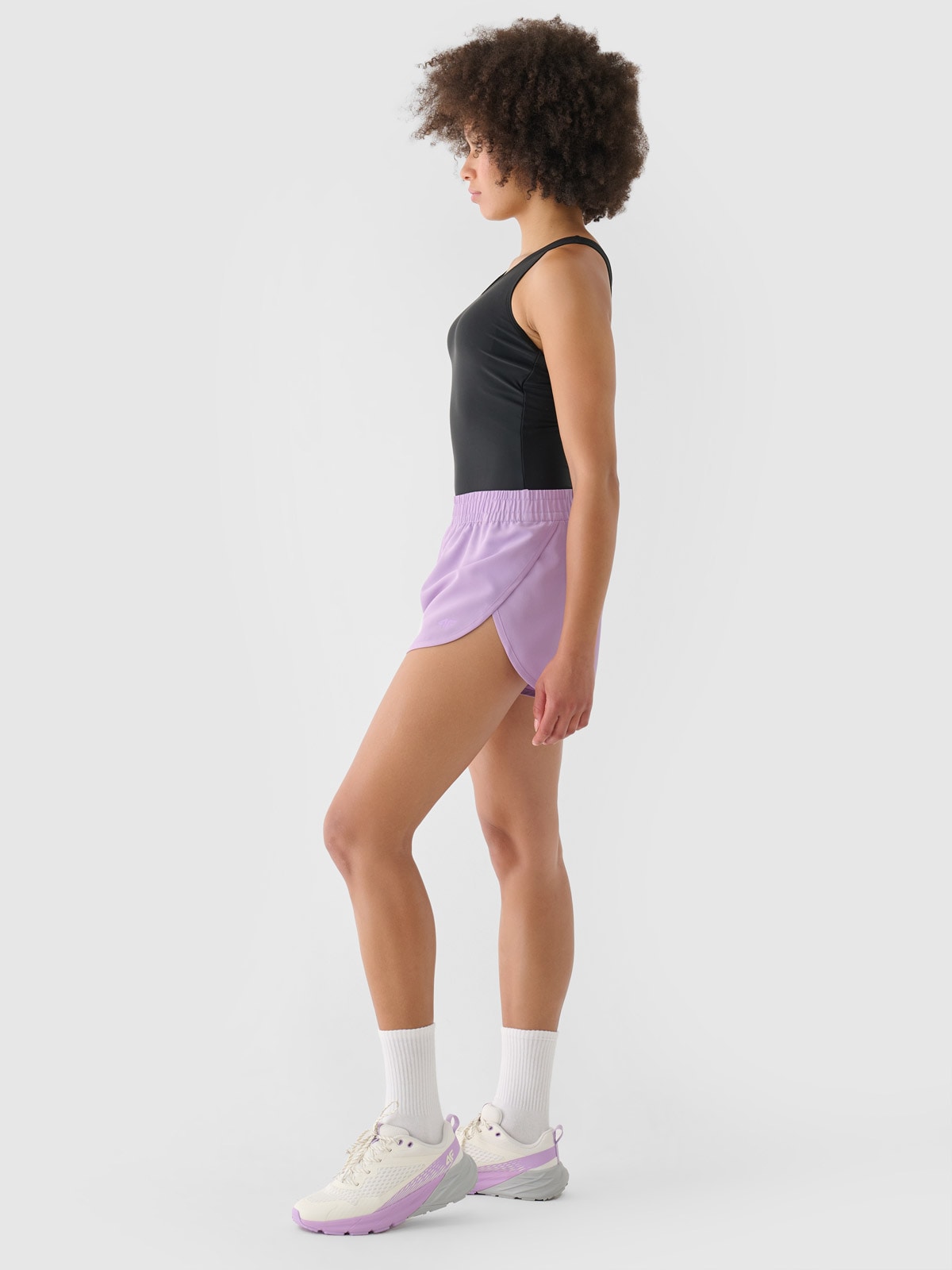 Жіночі пляжні шорти - фіолетовий