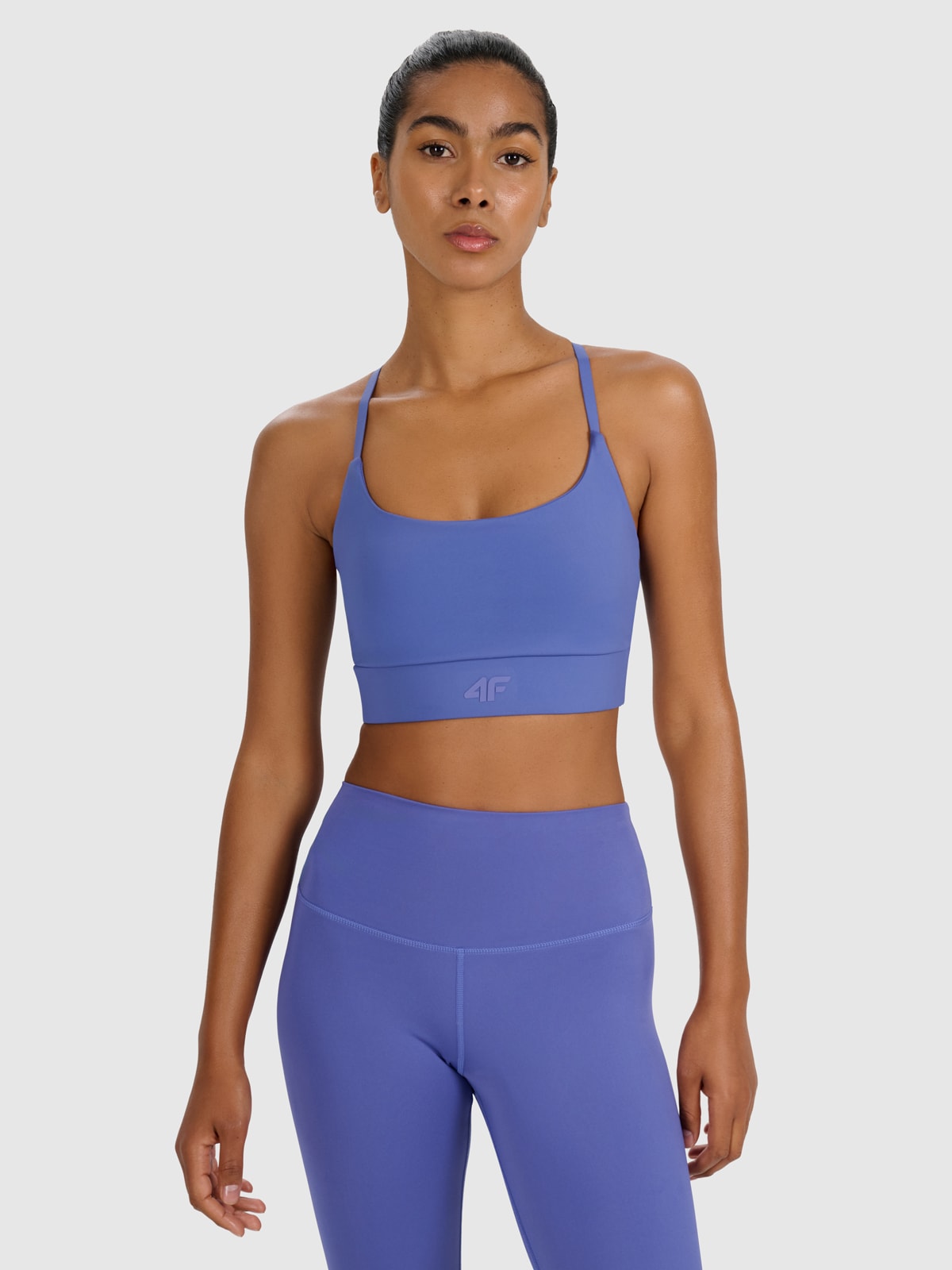 Тренувальний бюстгальтер з низькою підтримкою - темно-синій