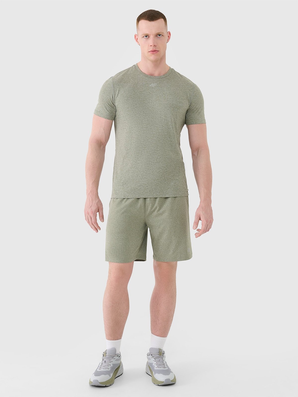 Чоловічі швидковисихаючі шорти для тренувань - хакі