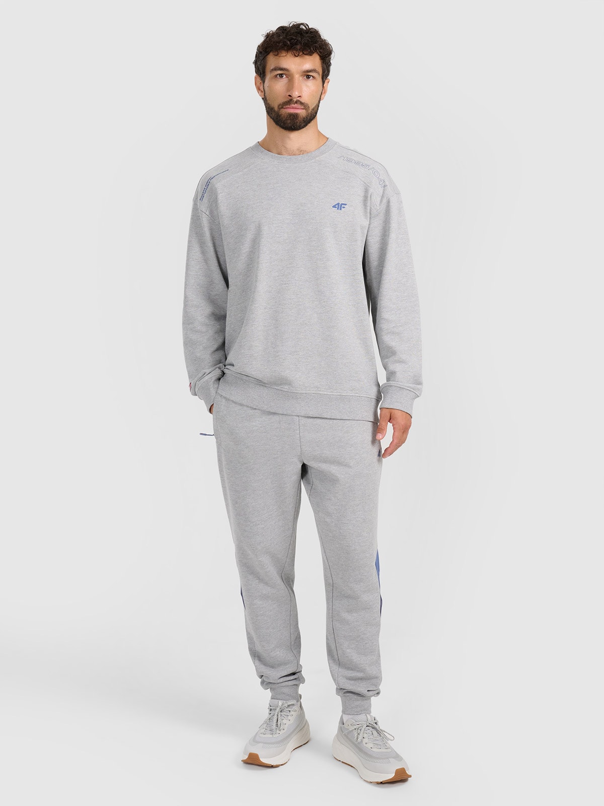 Чоловічі спортивні штани джогери - сірі